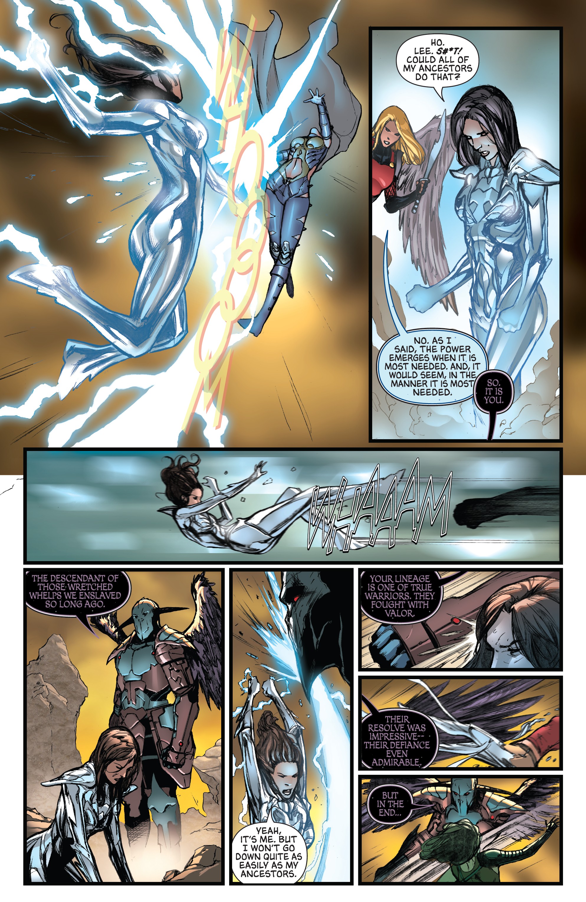 Read online Dissension: War Eternal comic -  Issue #5 - 16