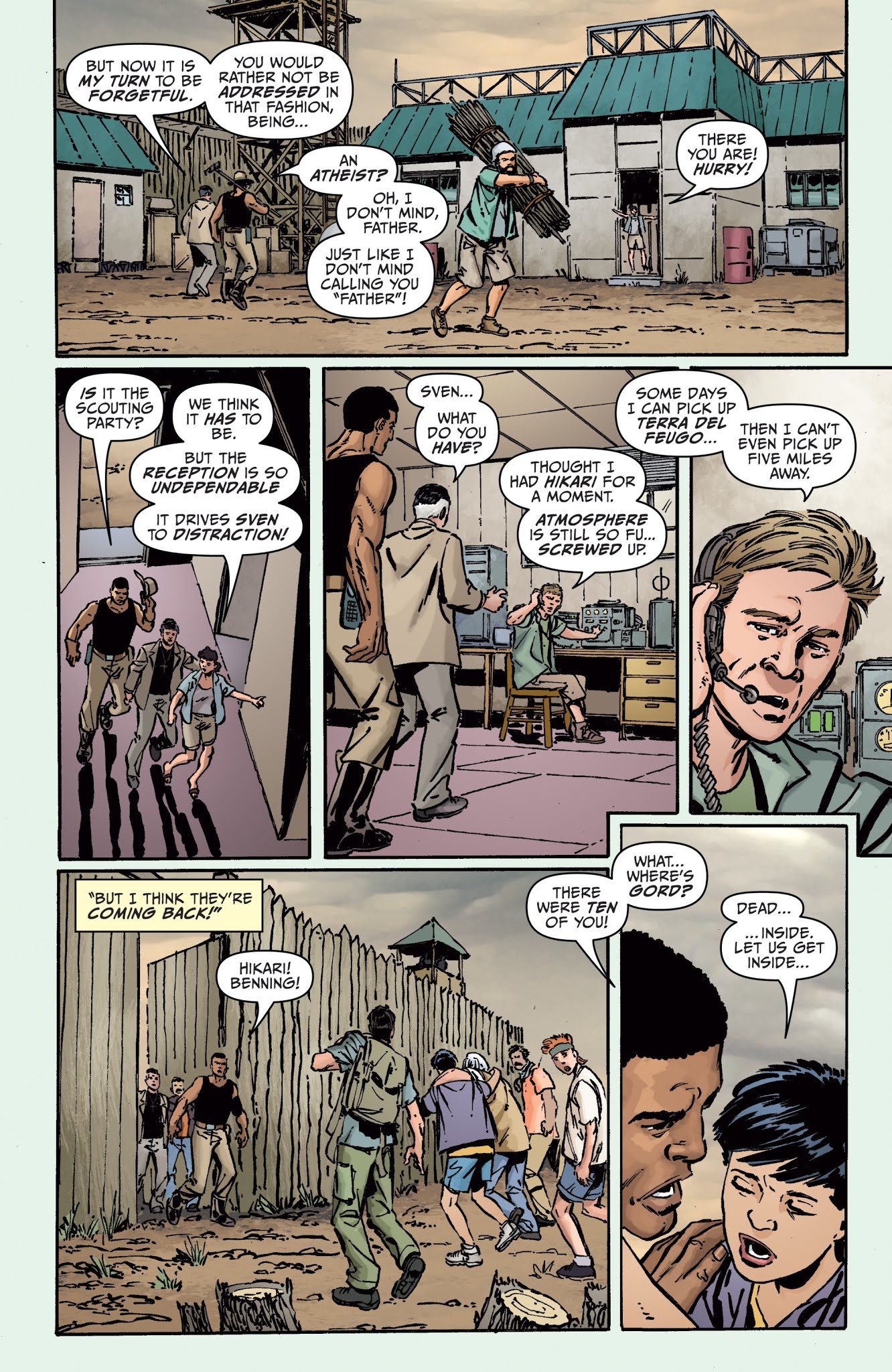 Read online Doomsday.1 comic -  Issue #4 - 5