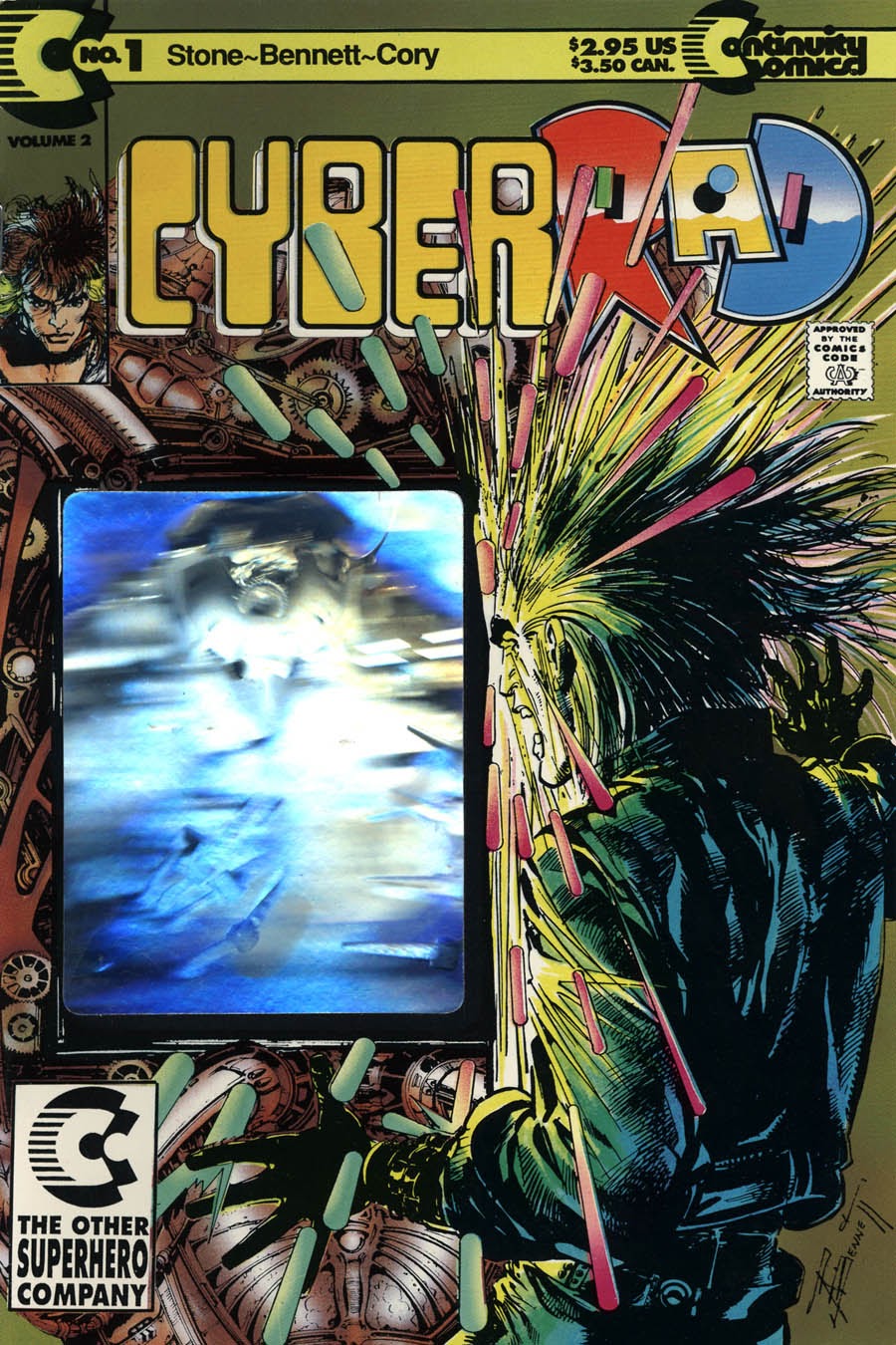 Read online CyberRad (1992) comic -  Issue # Full - 1