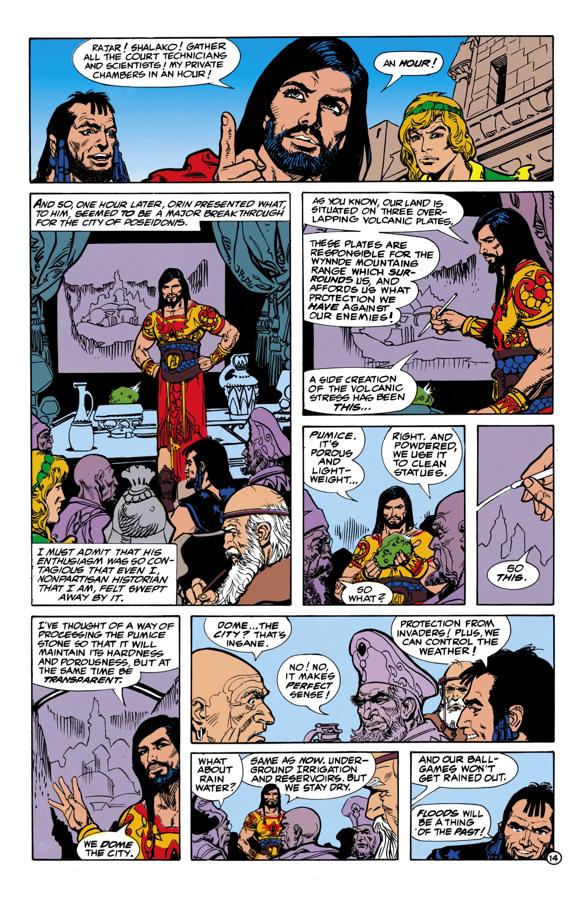 Read online The Atlantis Chronicles comic -  Issue #1 - 14