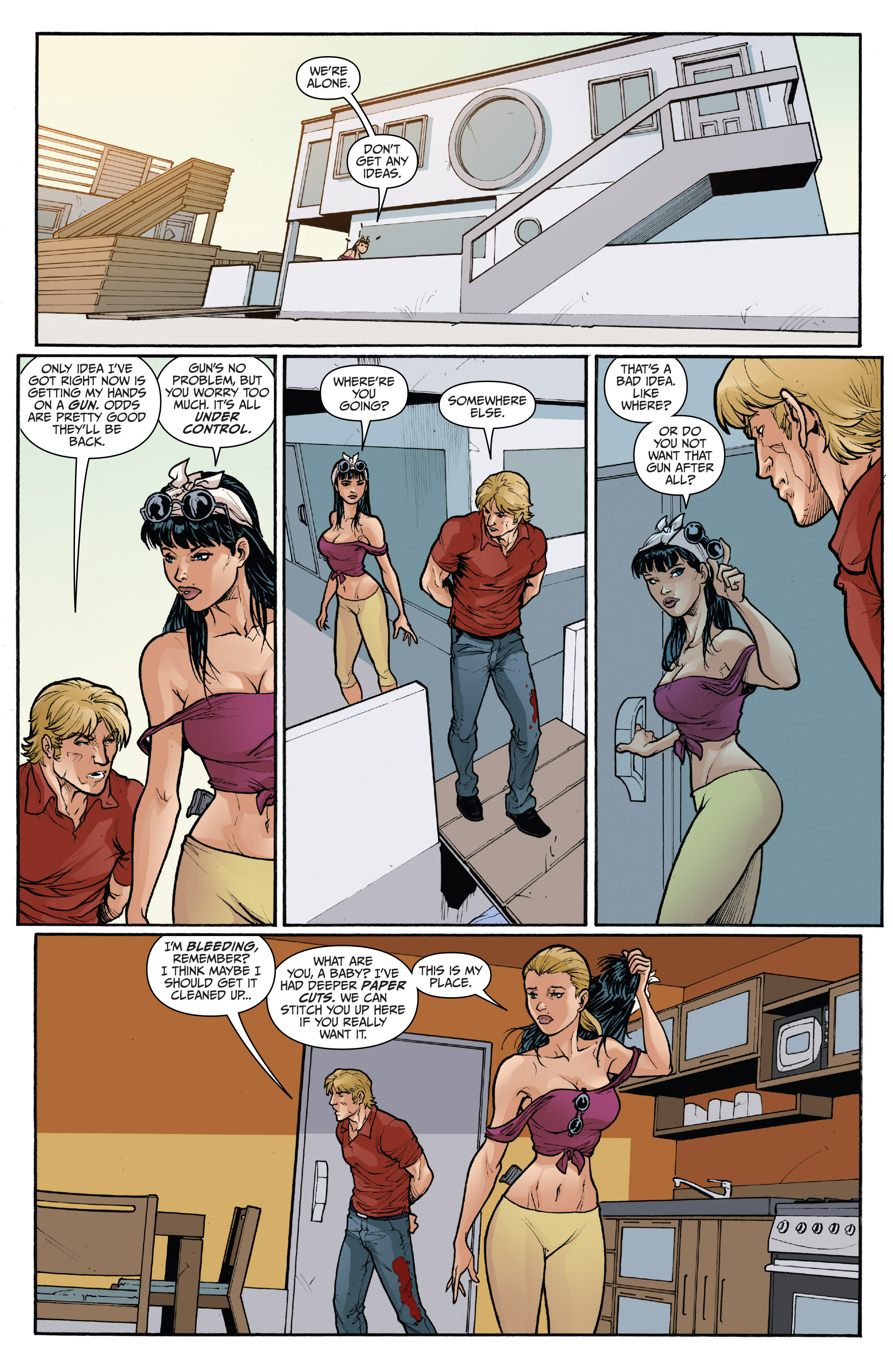 Read online 3 Guns comic -  Issue #5 - 8