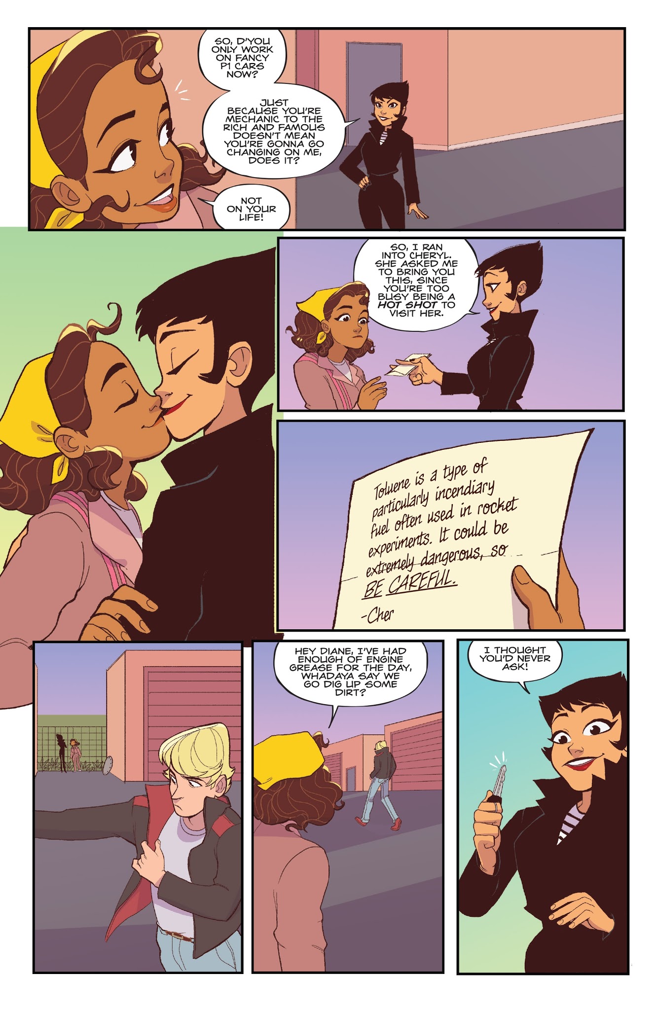 Read online Goldie Vance comic -  Issue # _TPB 3 - 40