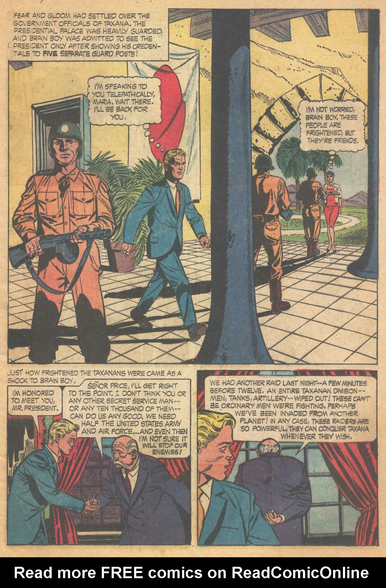 Read online Brain Boy (1962) comic -  Issue #5 - 9