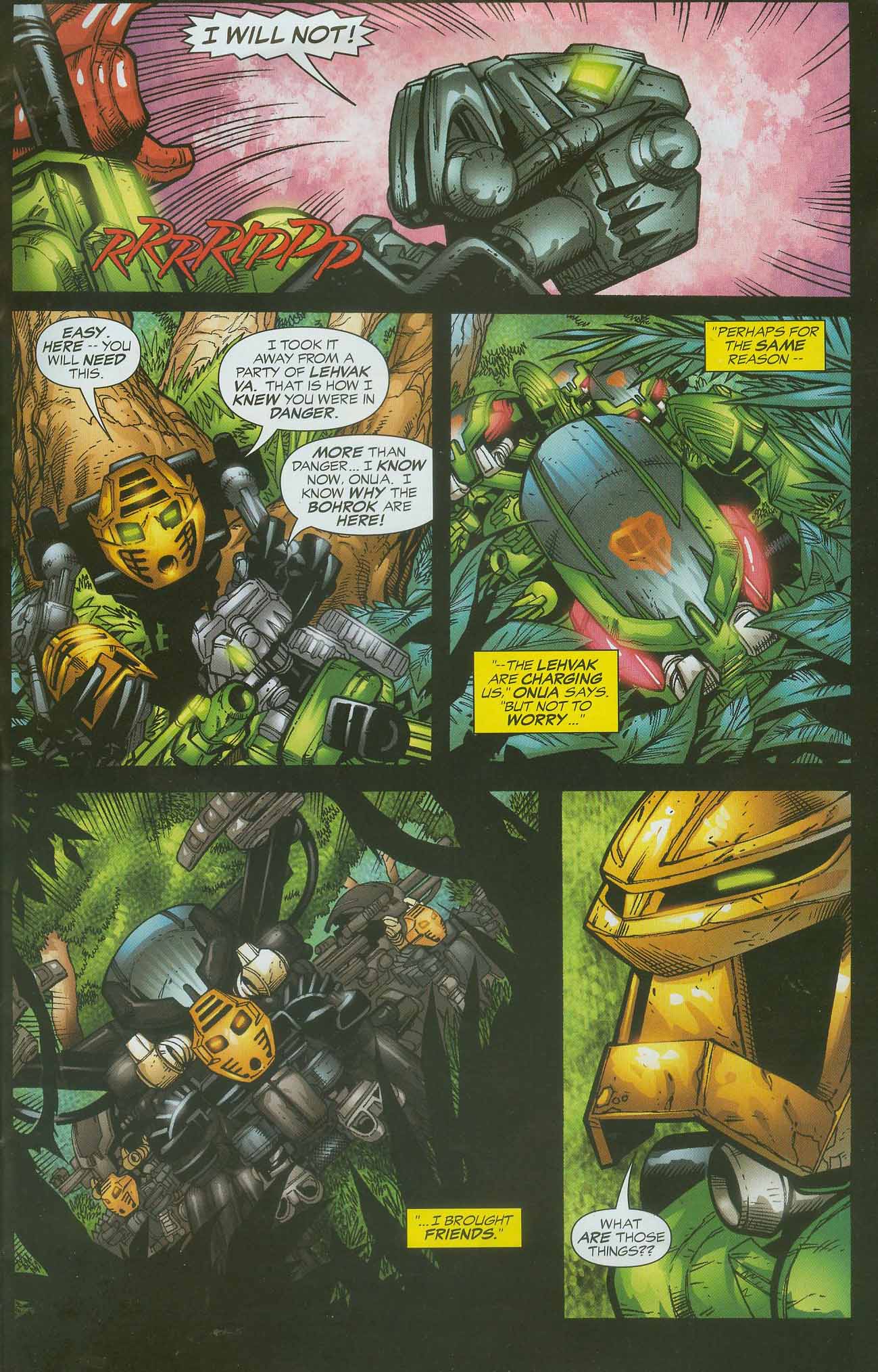 Read online Bionicle comic -  Issue #6 - 7