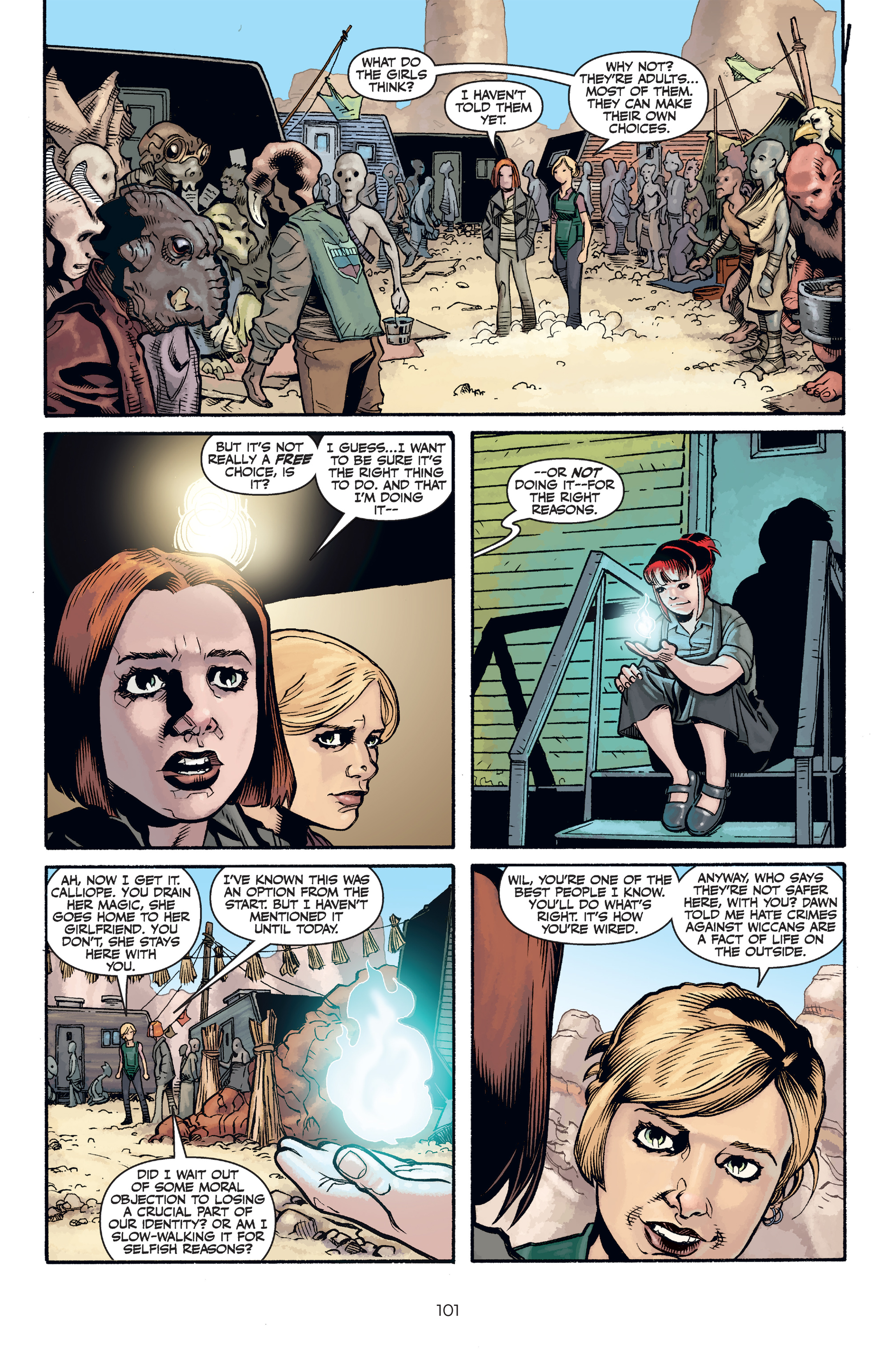 Read online Buffy the Vampire Slayer Season 11 comic -  Issue # _Library Edition (Part 2) - 2
