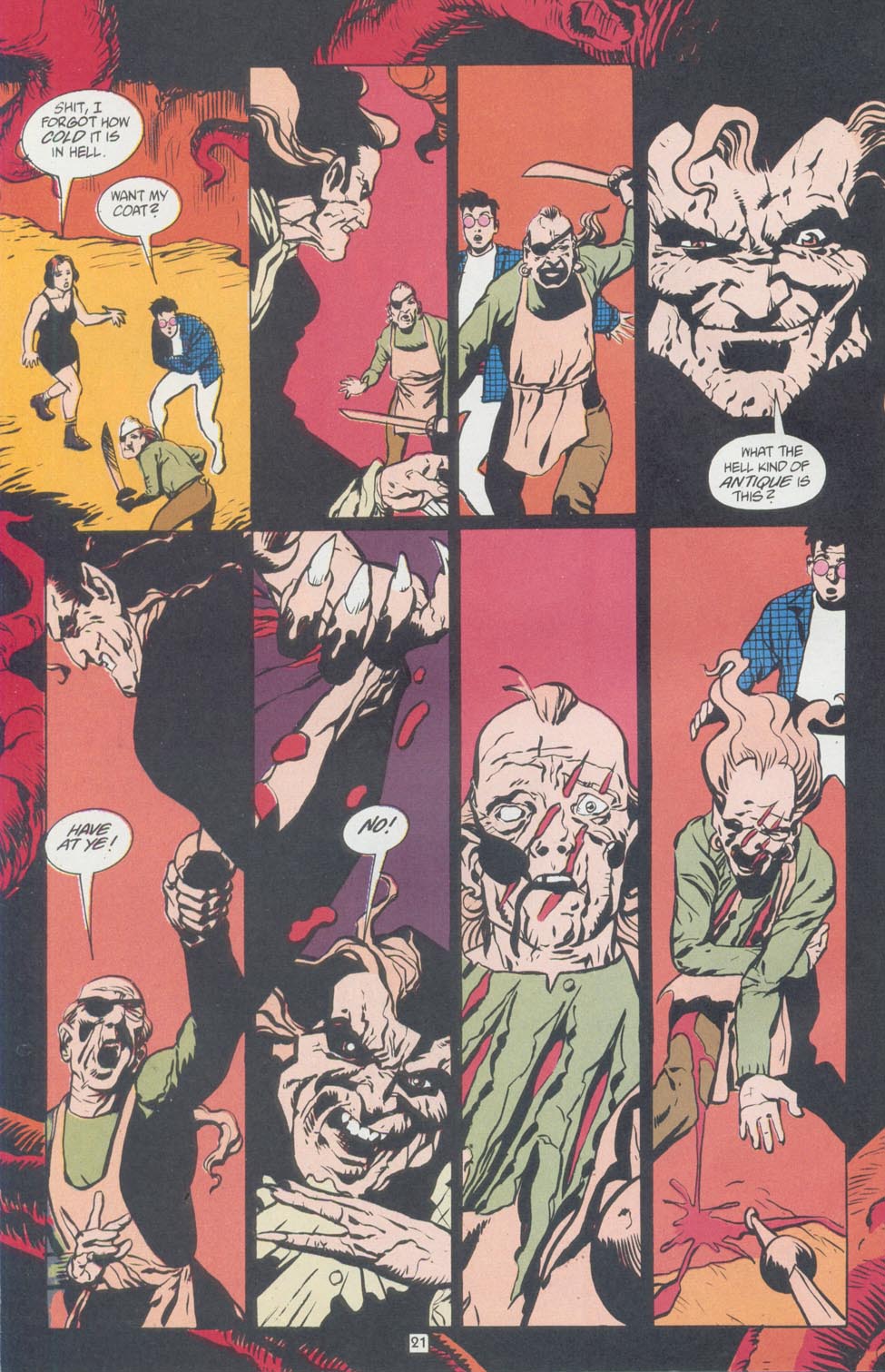 Read online Kid Eternity (1993) comic -  Issue #15 - 22