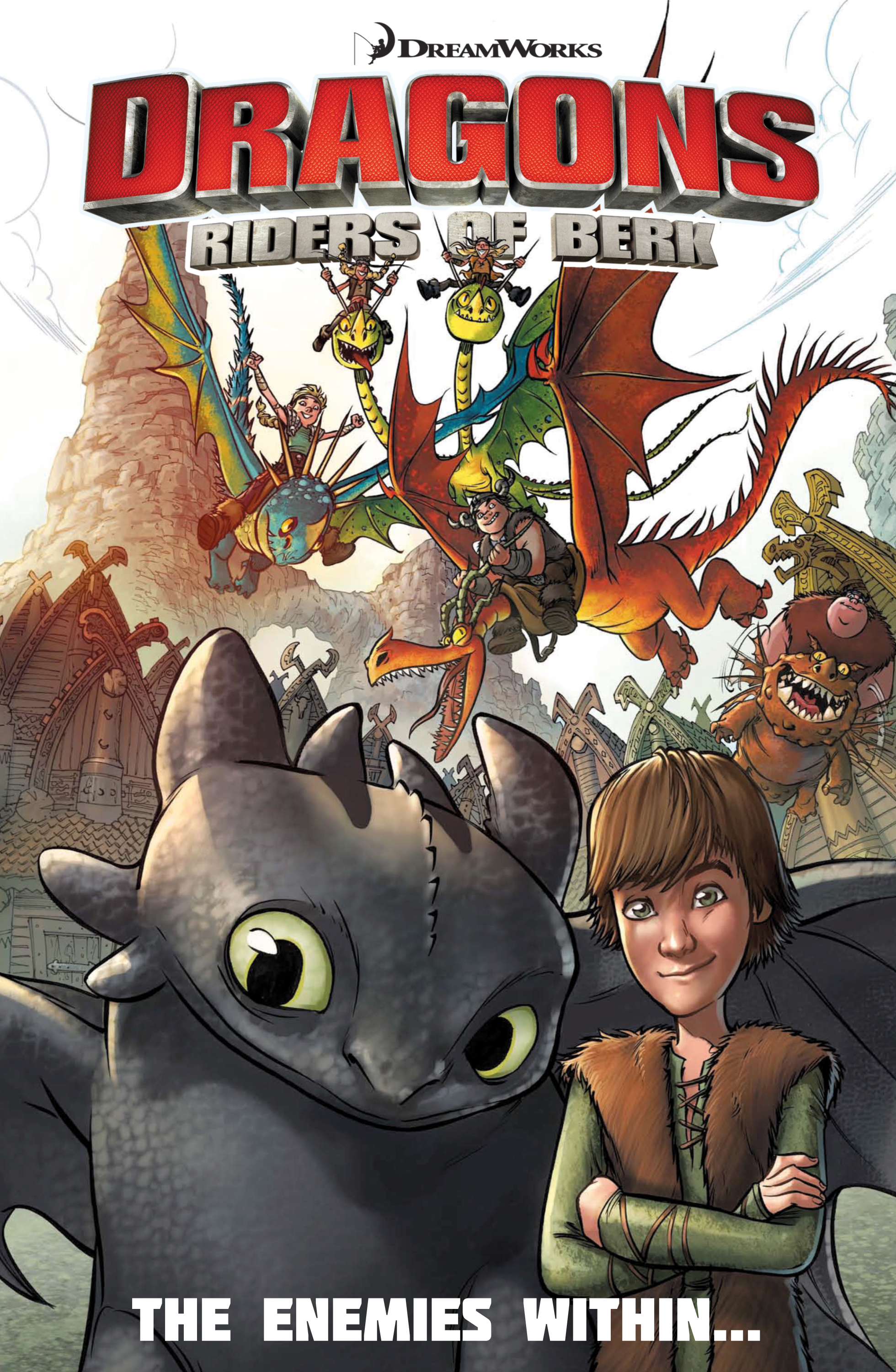 Read online DreamWorks Dragons: Riders of Berk comic -  Issue # _TPB - 1