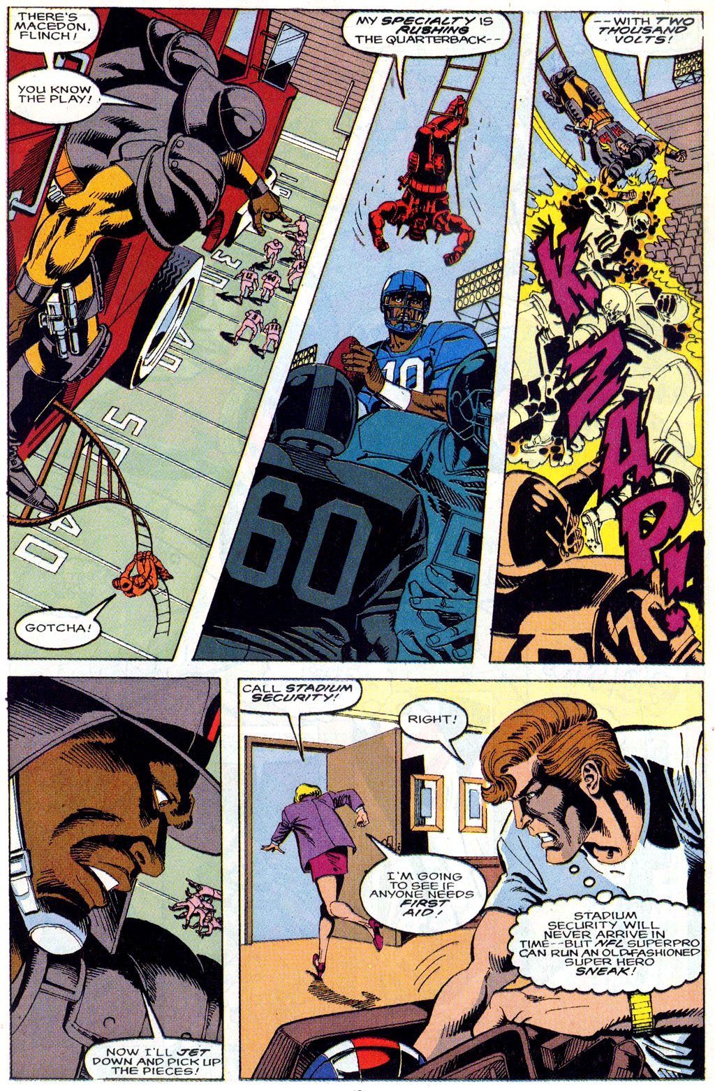 Read online NFL SuperPro comic -  Issue #5 - 10