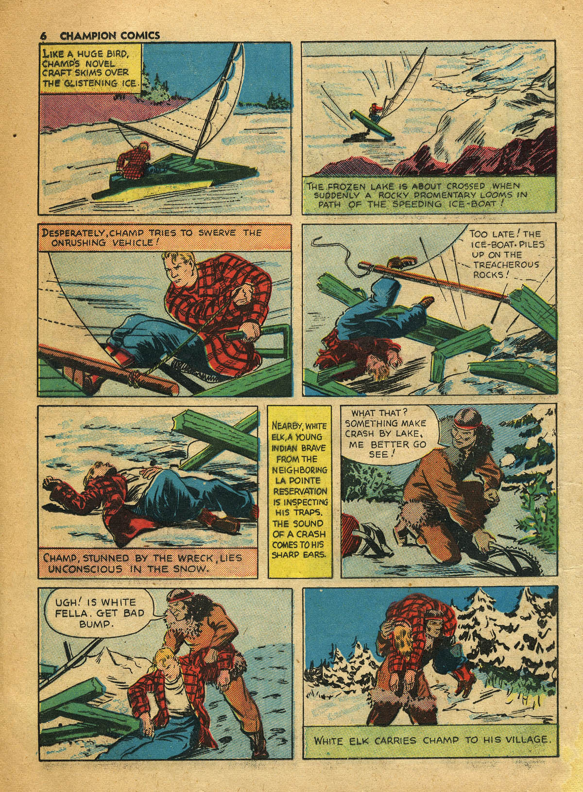 Read online Champion Comics comic -  Issue #7 - 7