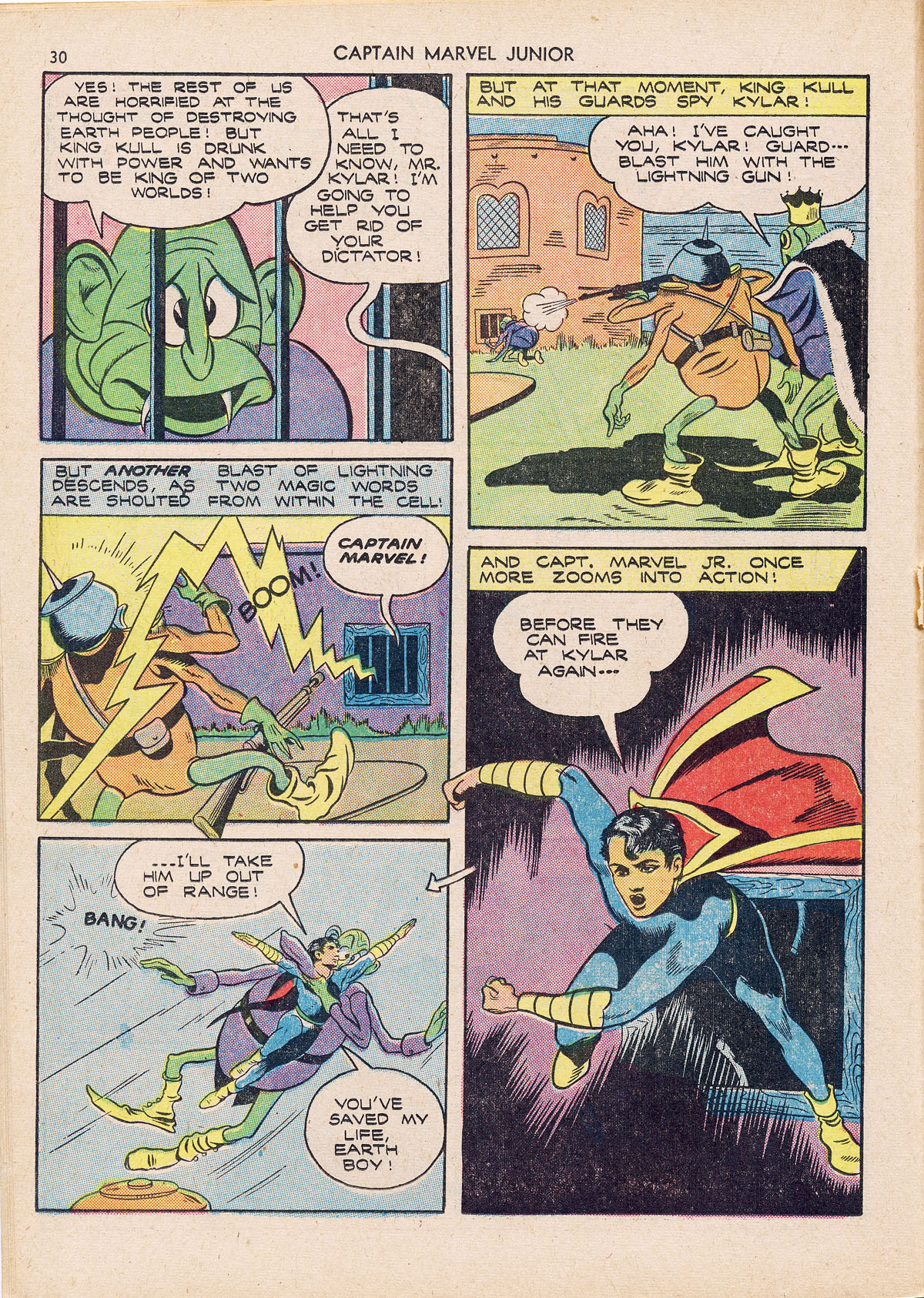 Read online Captain Marvel, Jr. comic -  Issue #6 - 29