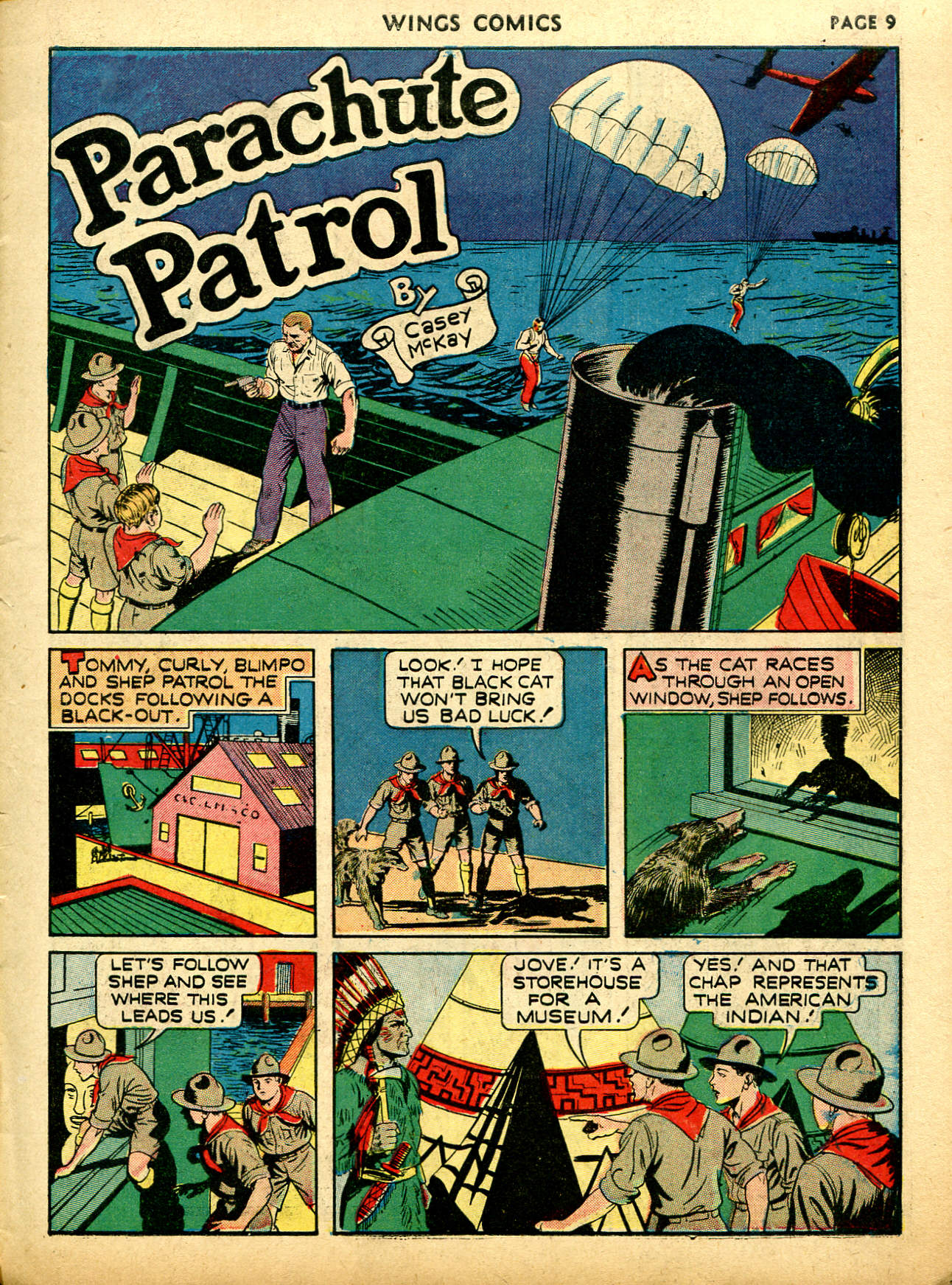 Read online Wings Comics comic -  Issue #12 - 11