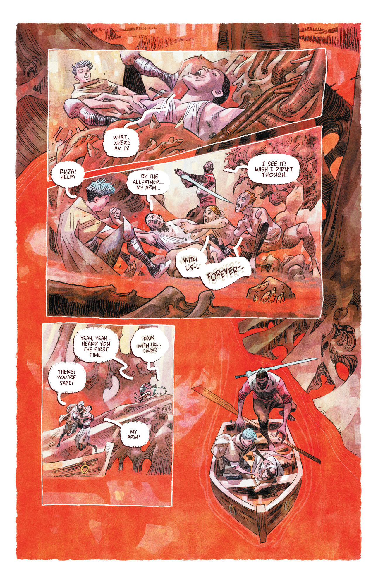 Read online Forgotten Blade comic -  Issue # TPB (Part 1) - 55