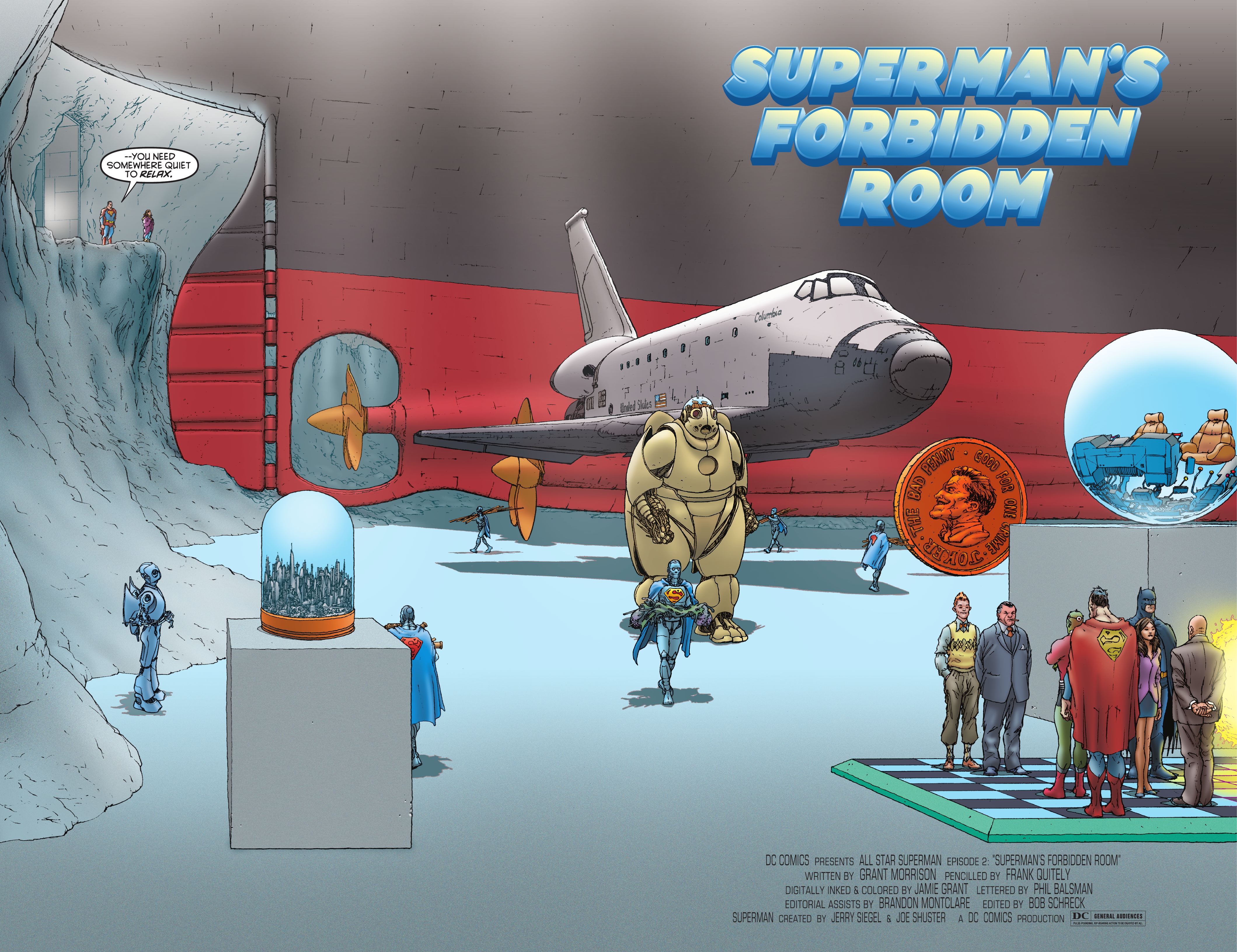 Read online All Star Superman comic -  Issue # (2006) _The Deluxe Edition (Part 1) - 37