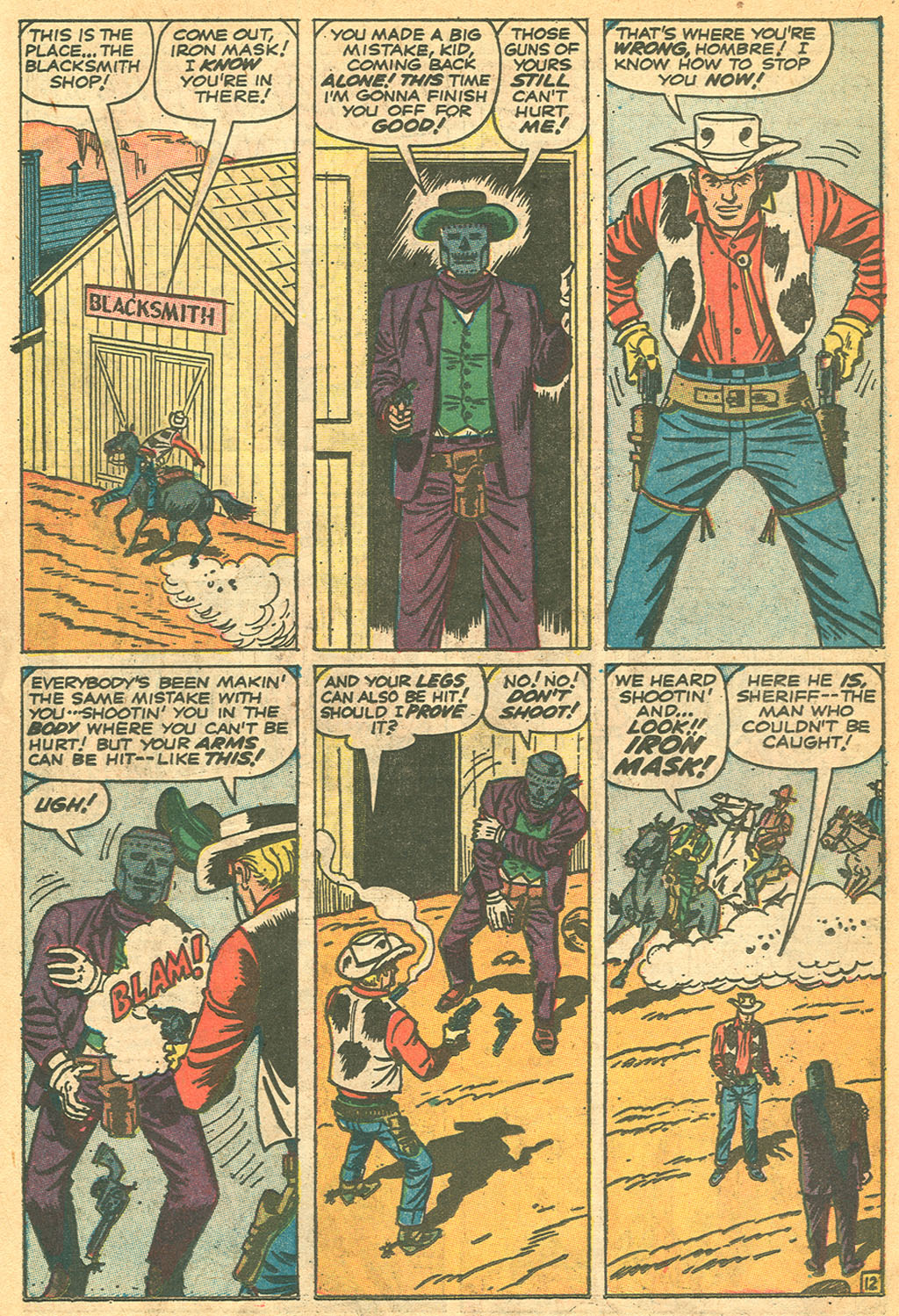 Read online Kid Colt Outlaw comic -  Issue #131 - 62