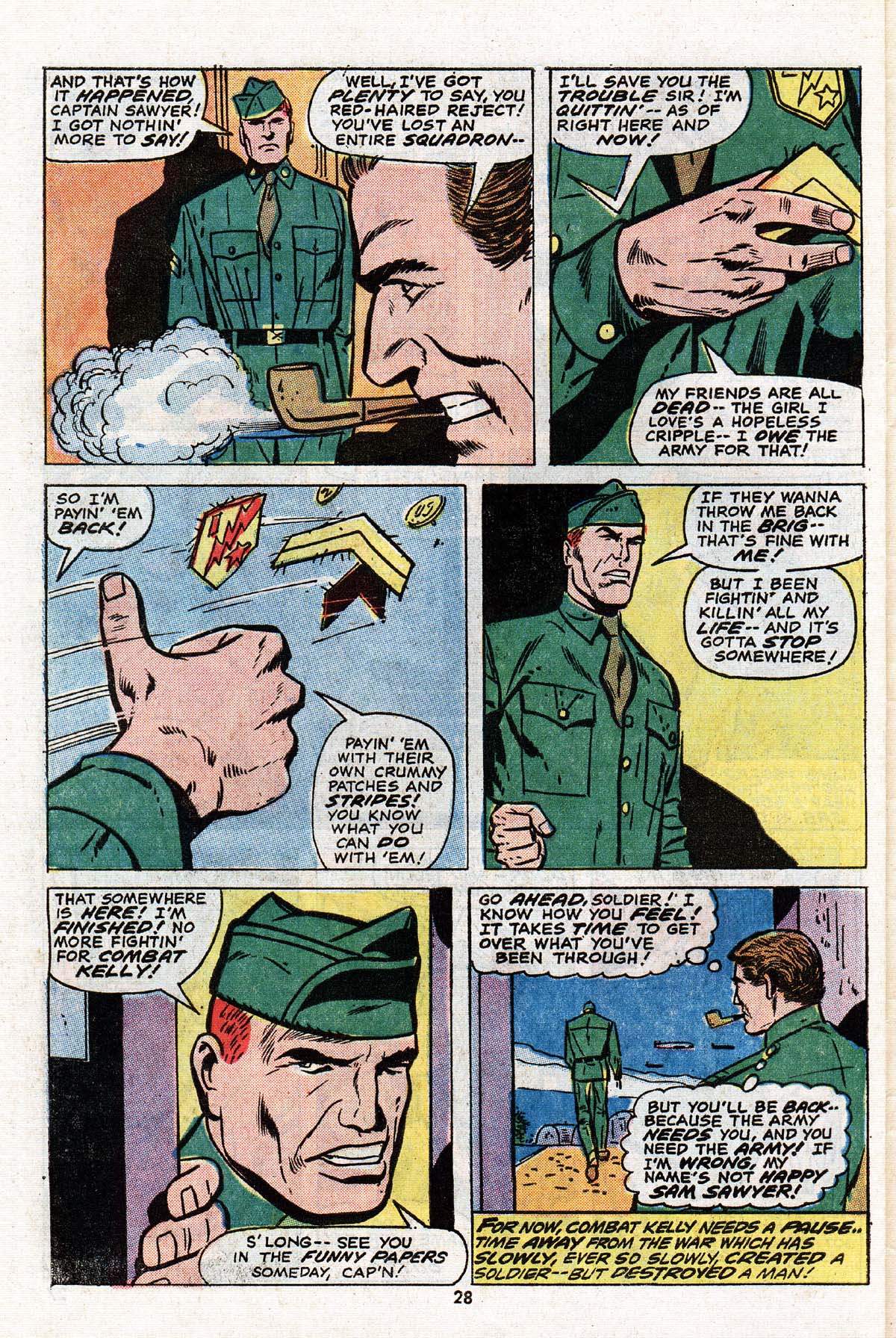 Read online Combat Kelly comic -  Issue #9 - 21