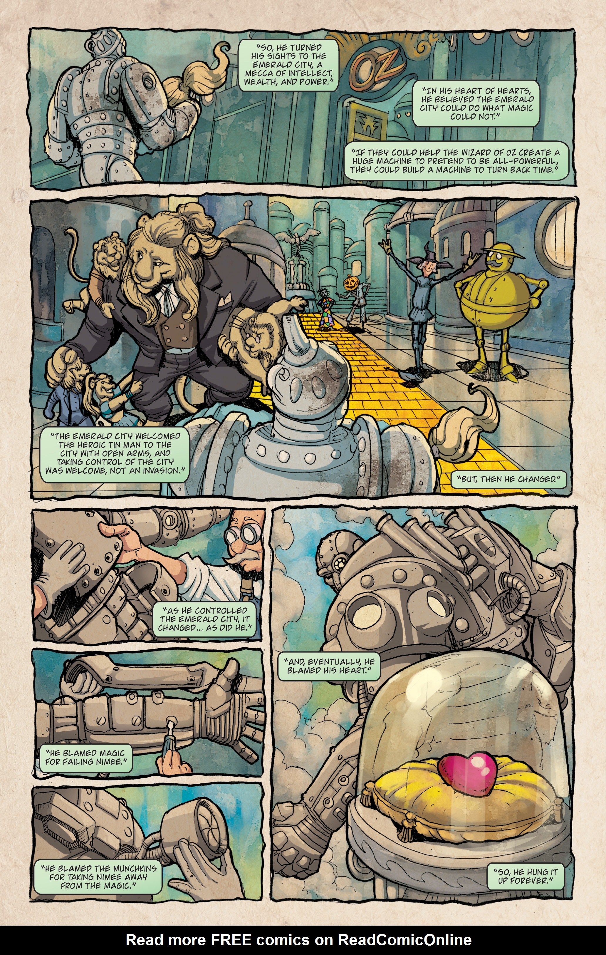 Read online The Steam Engines of Oz comic -  Issue # TPB - 83