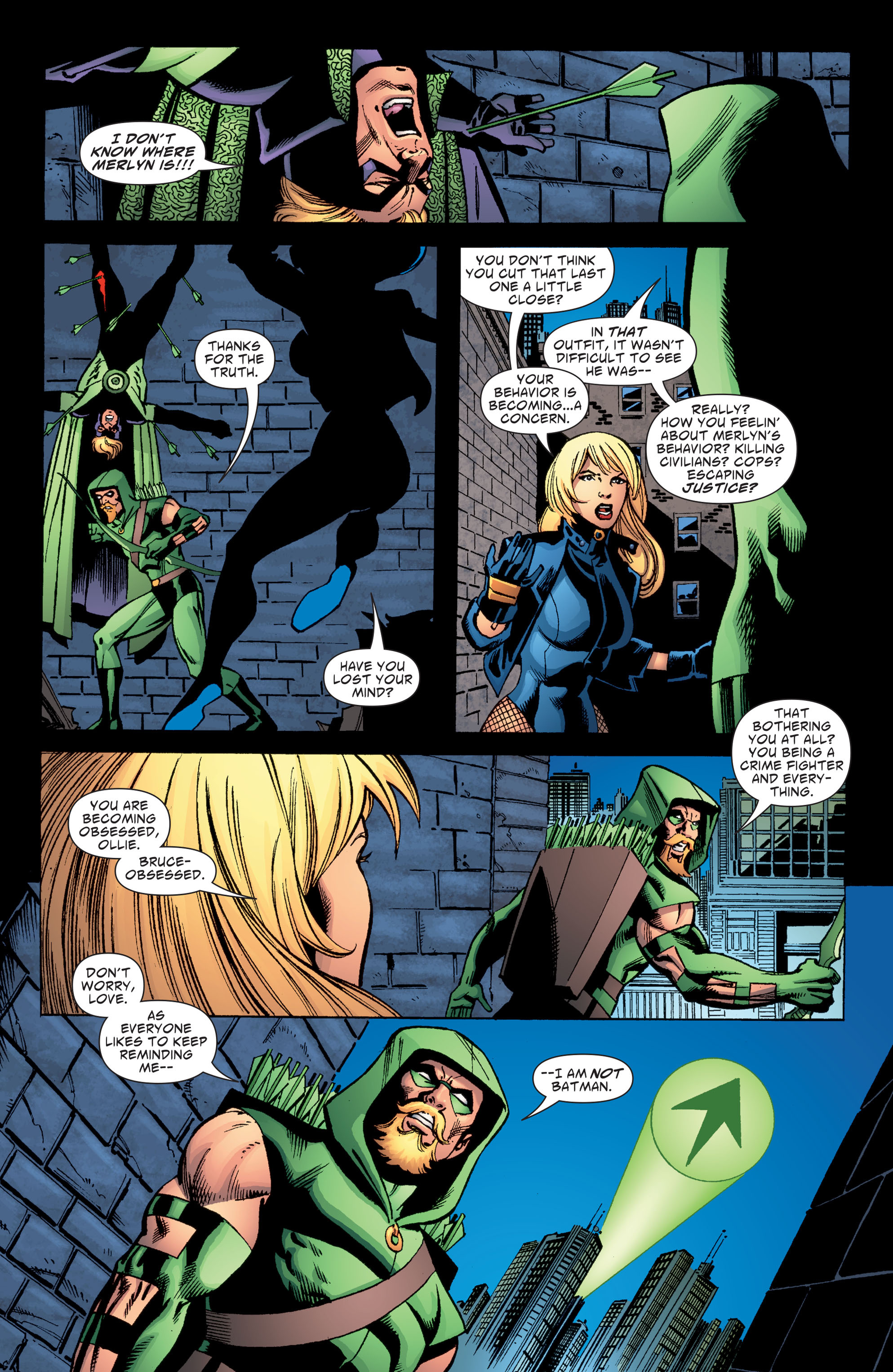 Read online Green Arrow/Black Canary comic -  Issue #18 - 6