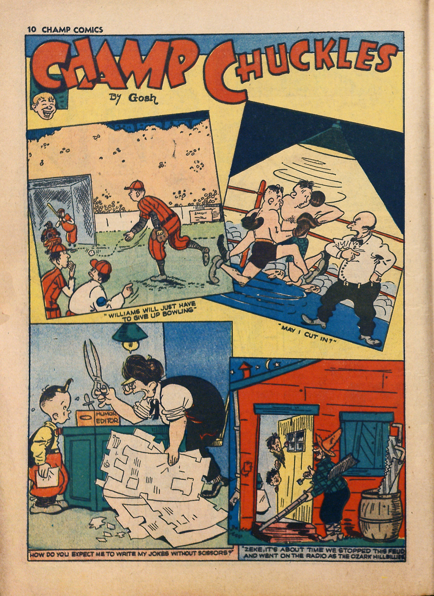 Read online Champ Comics comic -  Issue #14 - 12