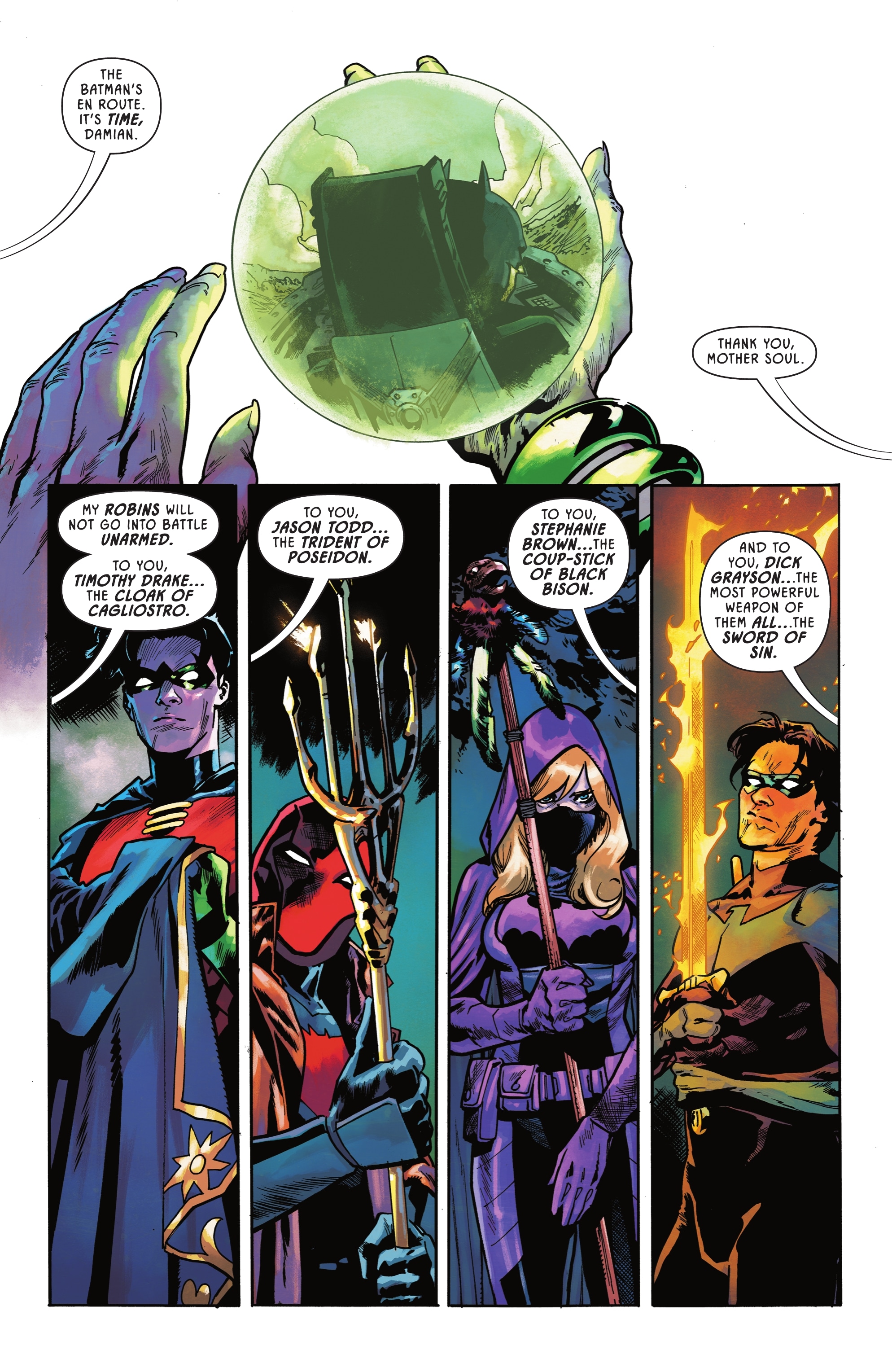 Read online Batman vs. Robin comic -  Issue #3 - 4