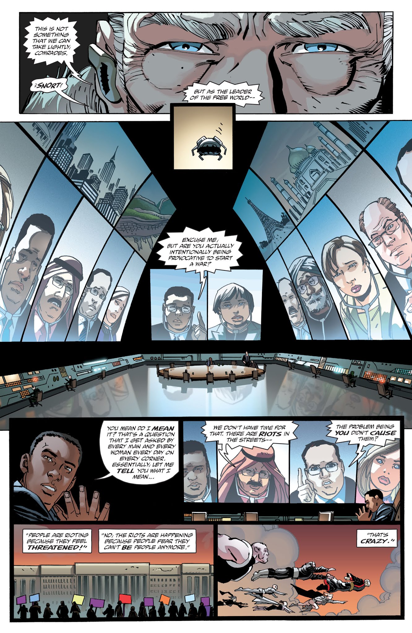 Read online Dark Knight III: The Master Race comic -  Issue # _TPB (Part 2) - 12