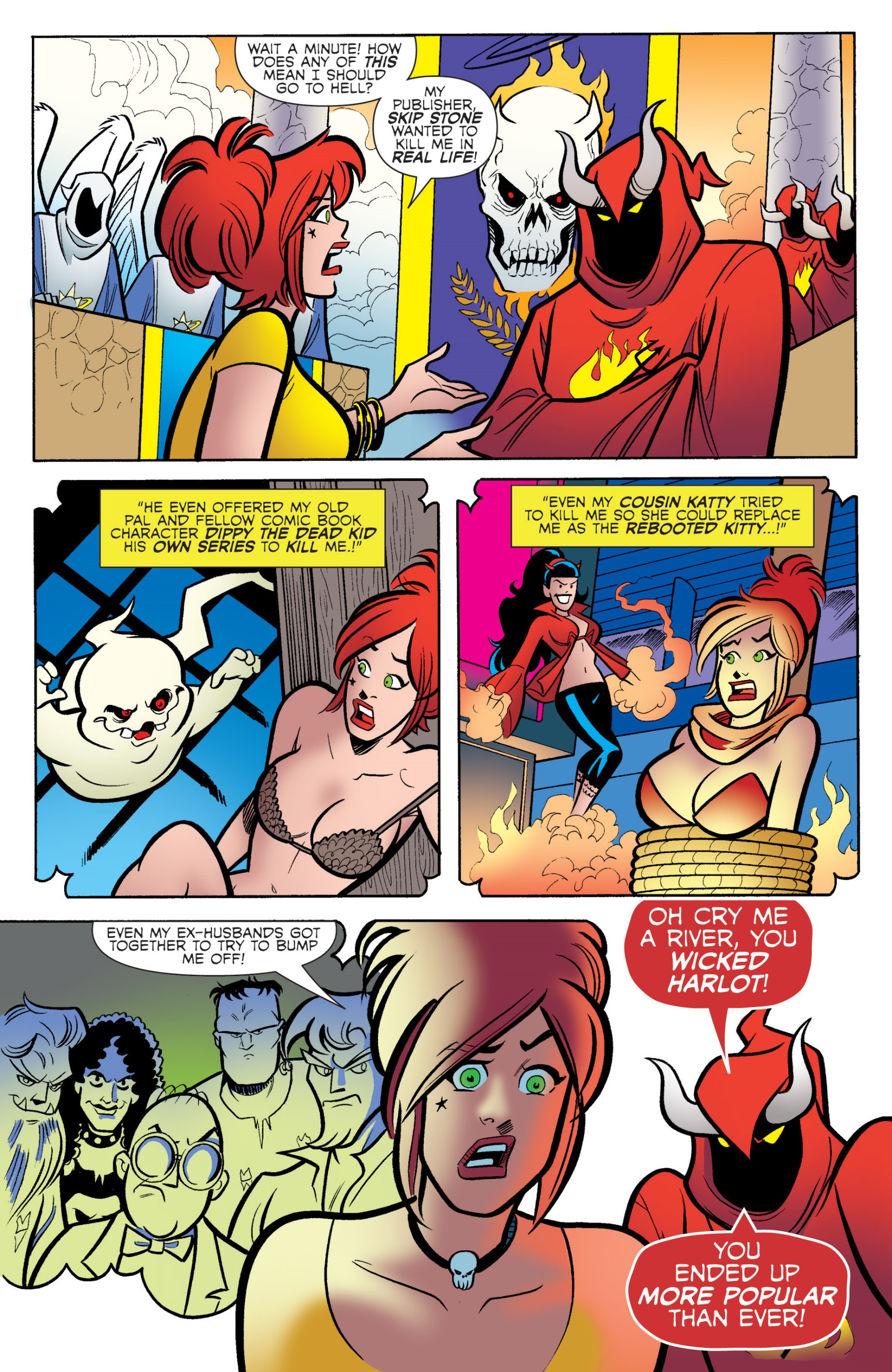 Read online Die Kitty Die! Heaven & Hell comic -  Issue #1 - 13