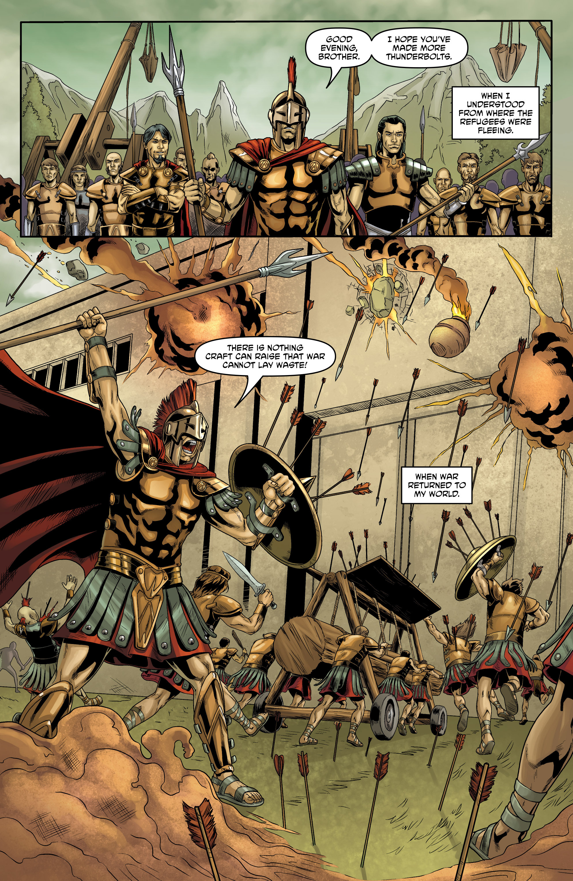 Read online God Is Dead comic -  Issue #21 - 17