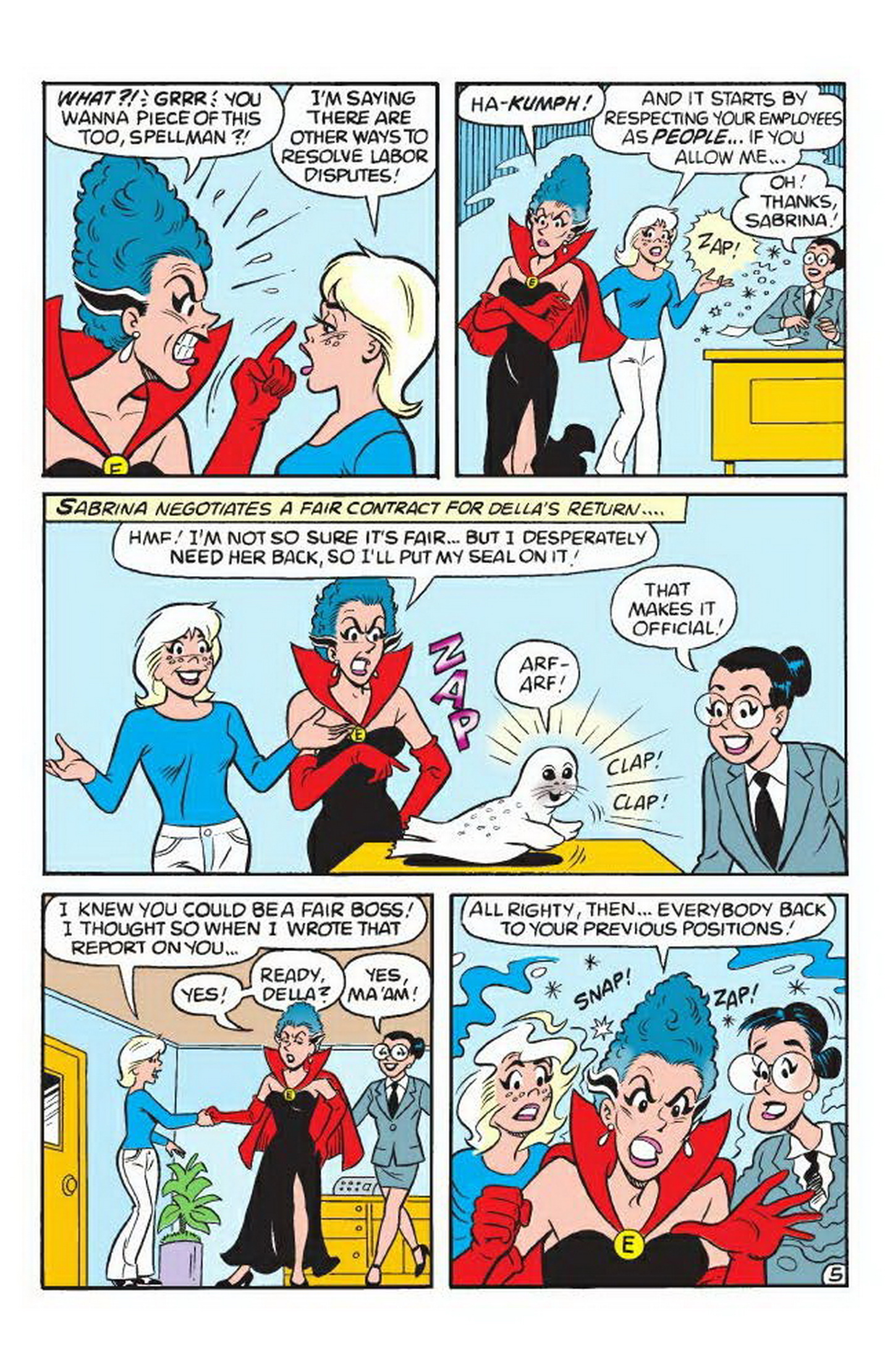 Read online Sabrina the Teenage Witch: 50 Magical Stories comic -  Issue # TPB (Part 2) - 77