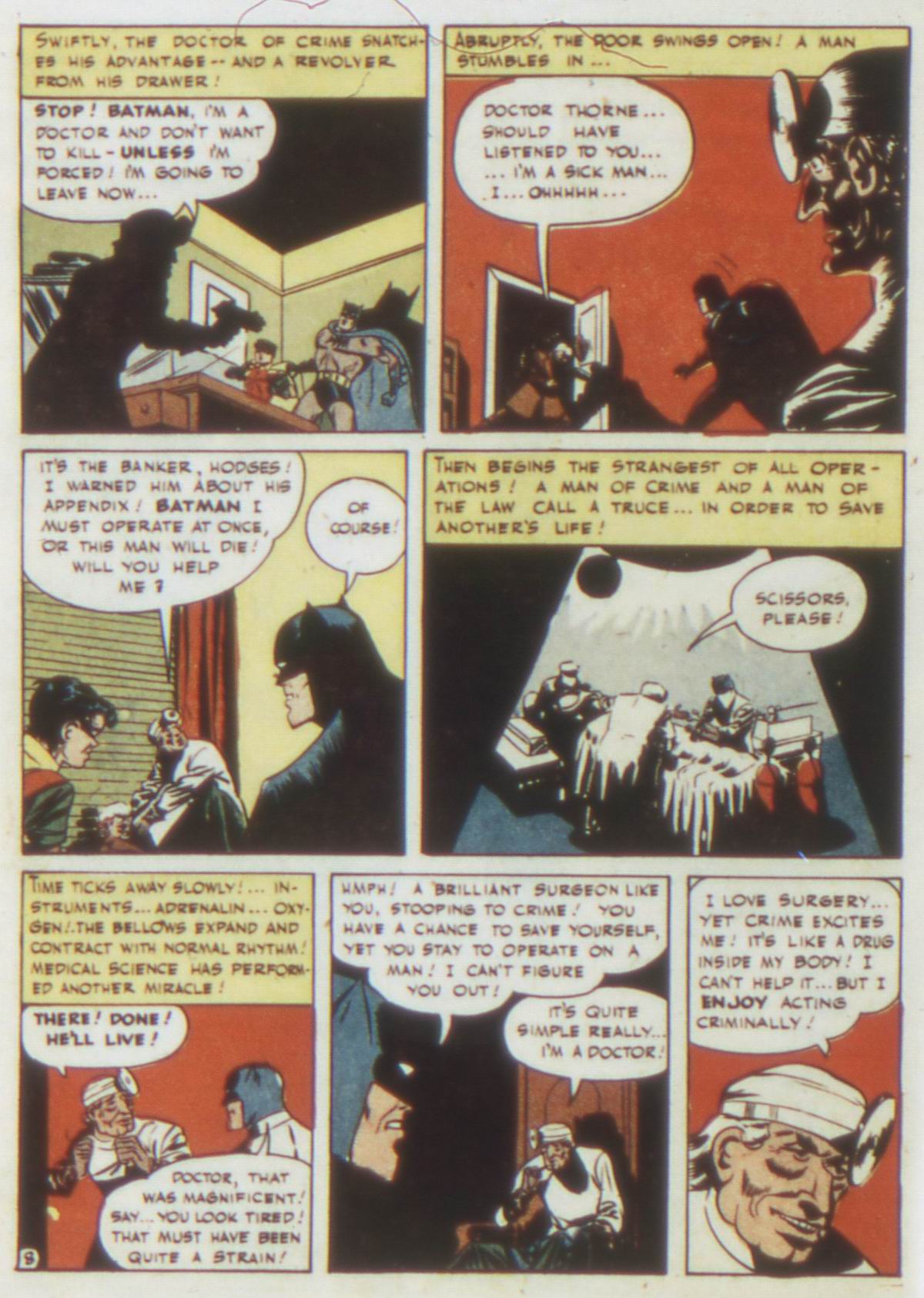 Read online Detective Comics (1937) comic -  Issue #77 - 10