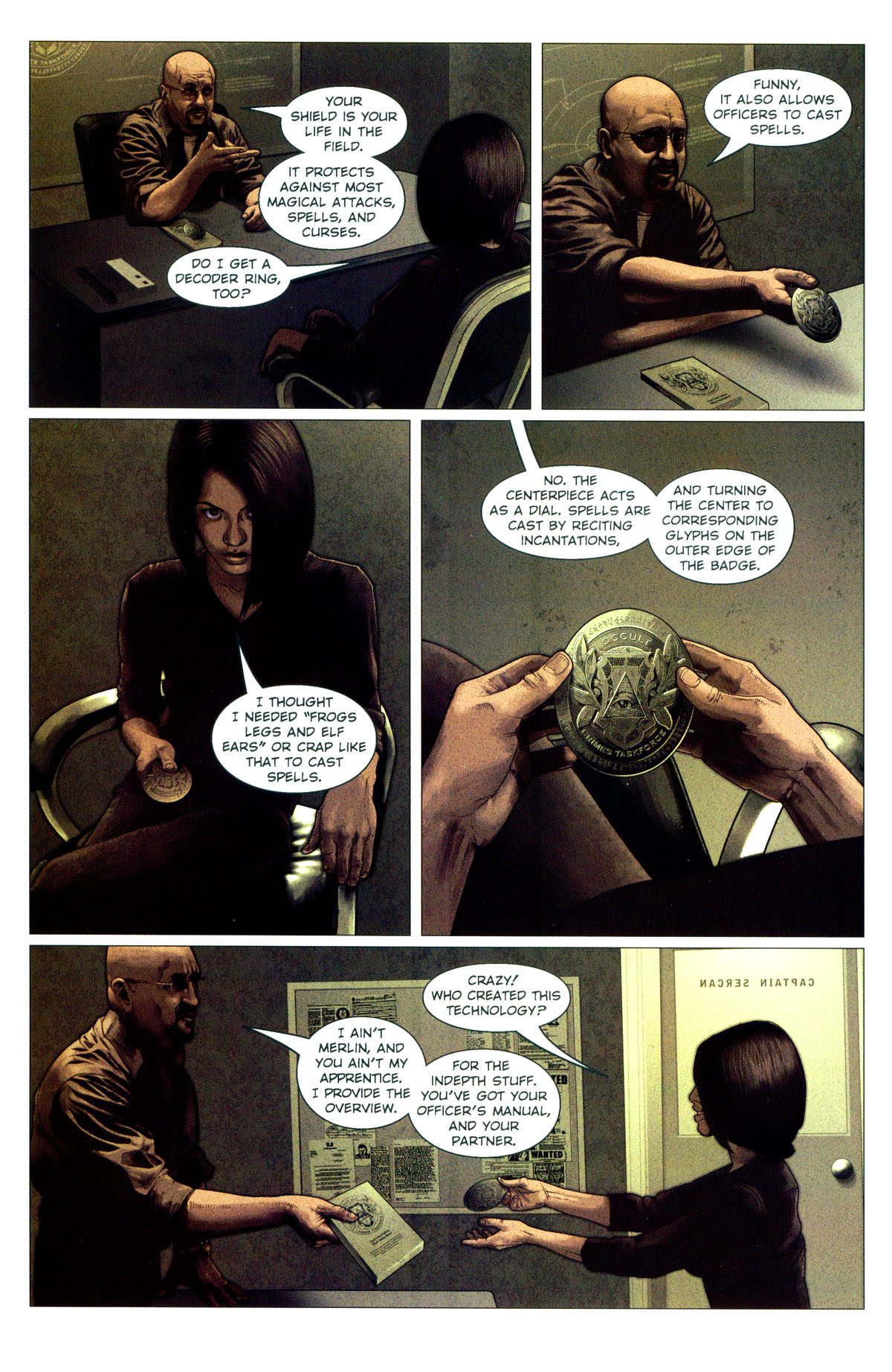 Read online O.C.T.: Occult Crimes Taskforce comic -  Issue #1 - 21