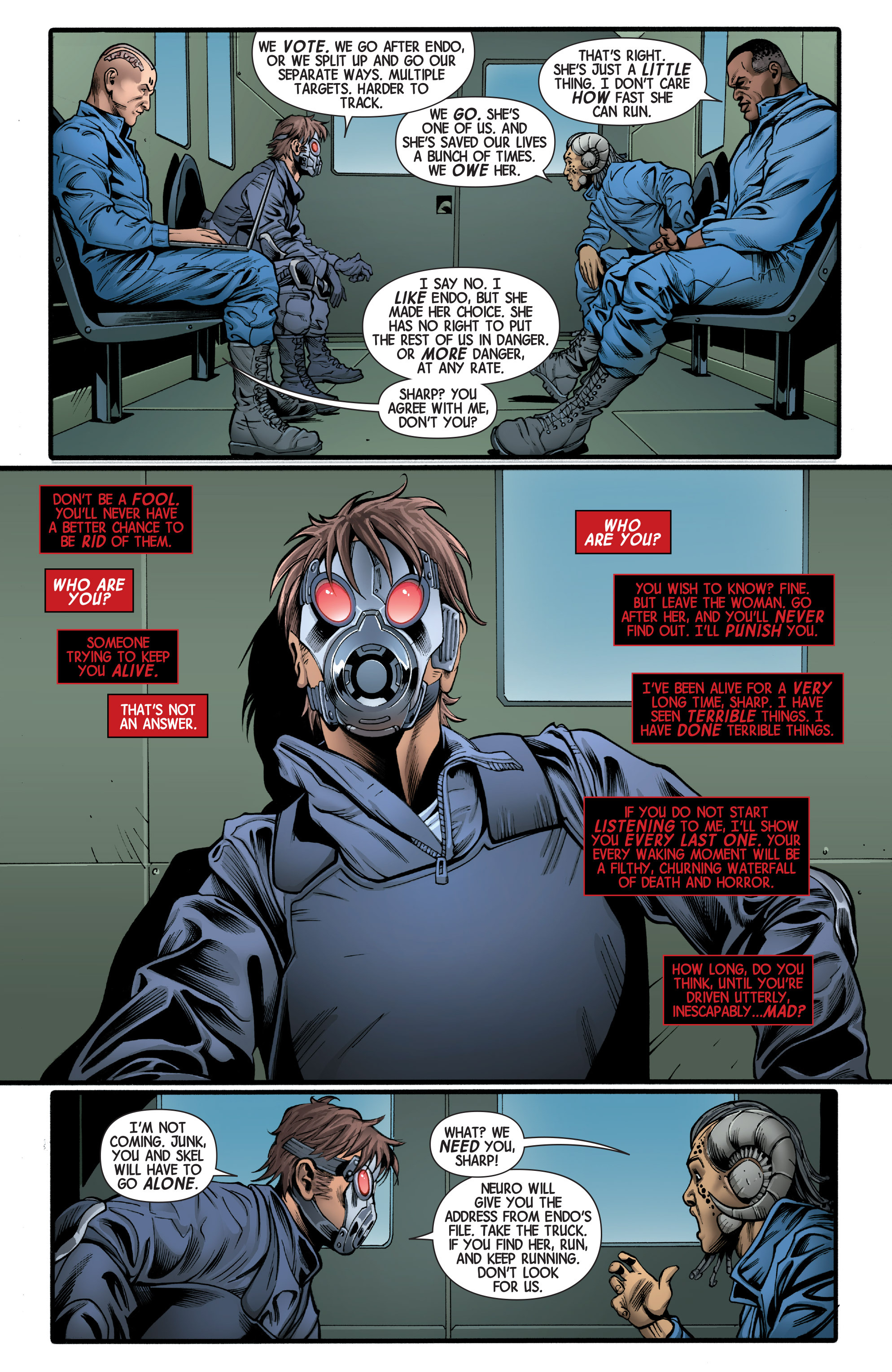 Read online Death of Wolverine: The Weapon X Program comic -  Issue #4 - 9