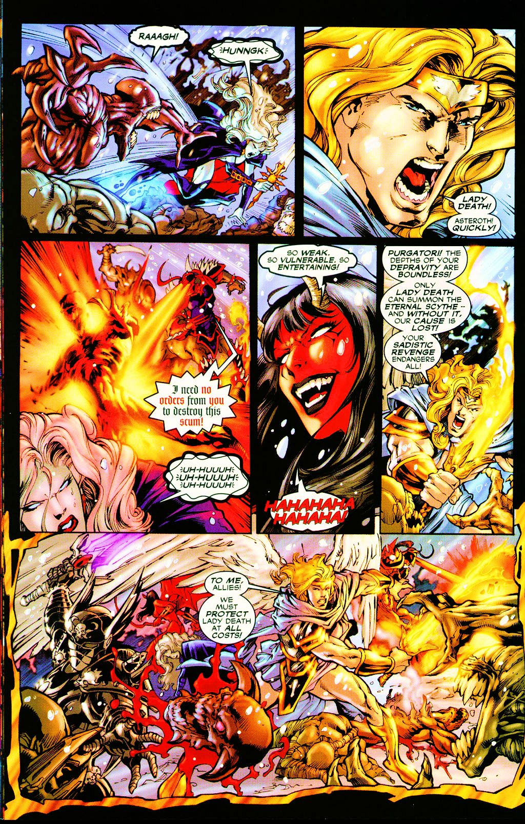 Read online Lady Death: Tribulation comic -  Issue #4 - 16