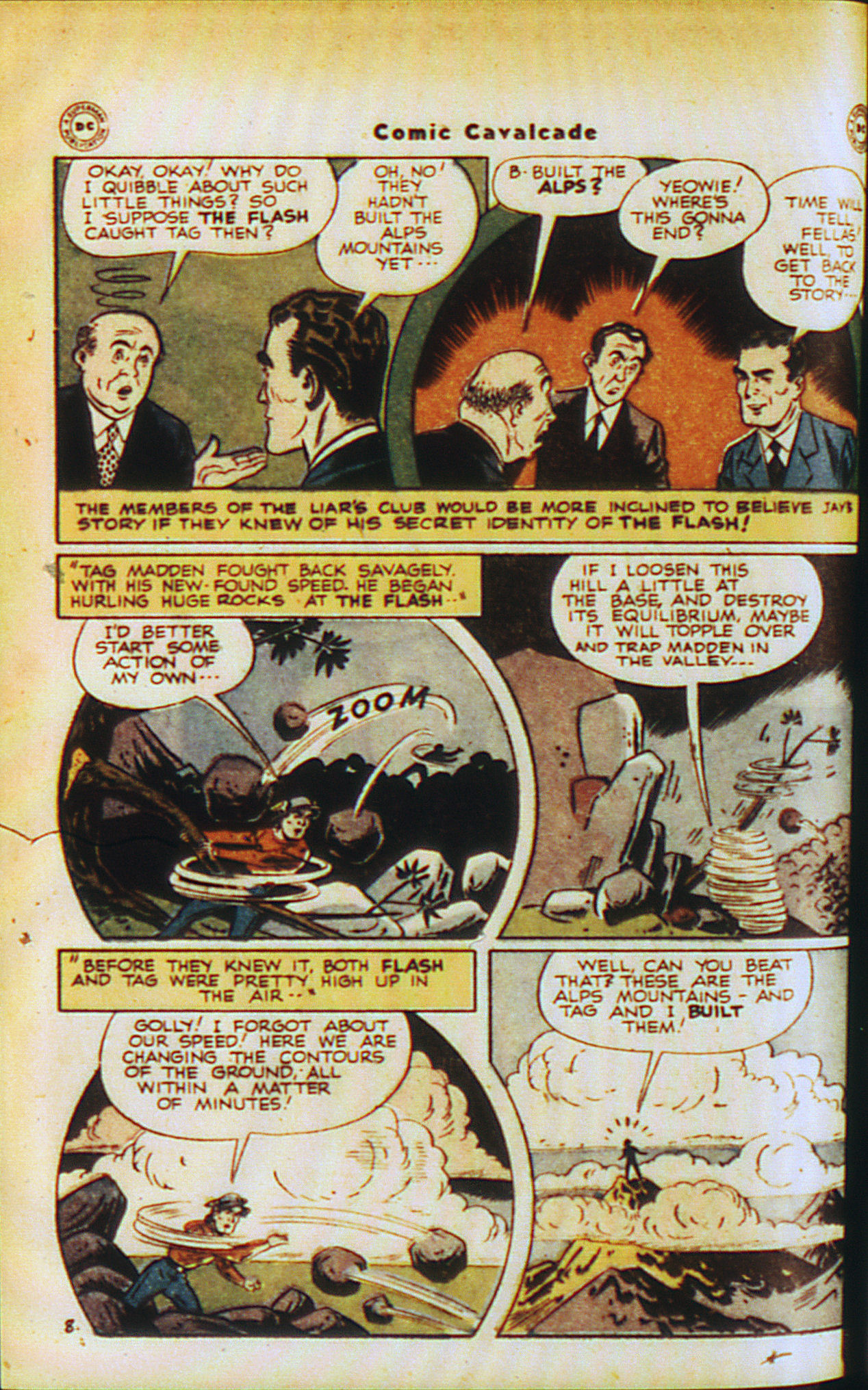 Read online Comic Cavalcade comic -  Issue #19 - 29