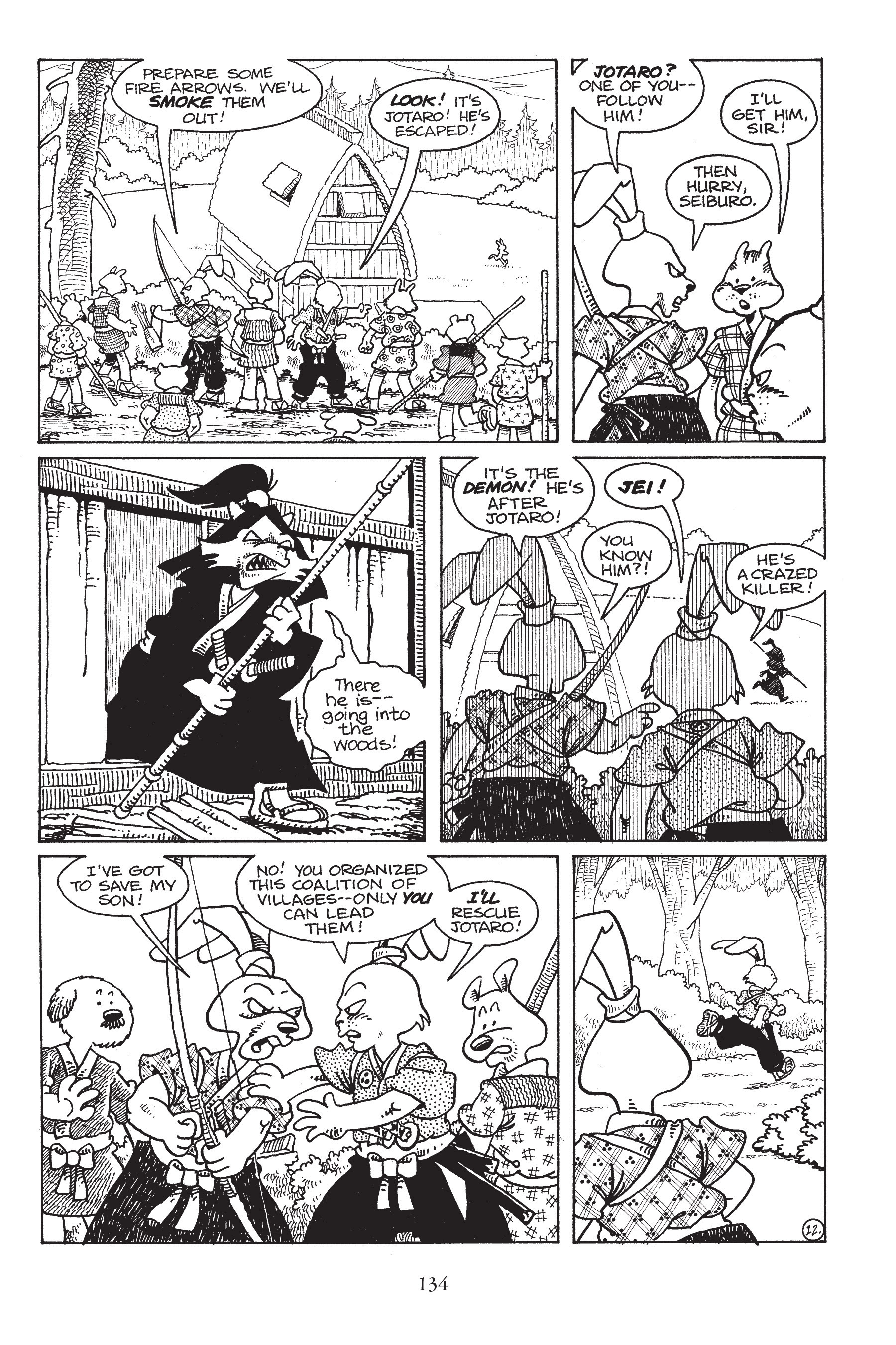 Read online Usagi Yojimbo (1987) comic -  Issue # _TPB 6 - 133