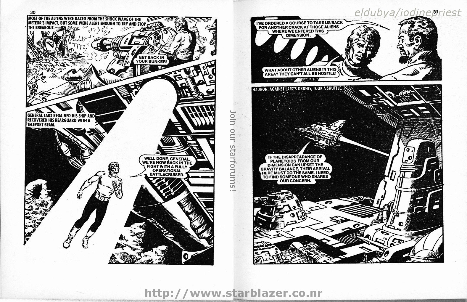 Read online Starblazer comic -  Issue #185 - 17