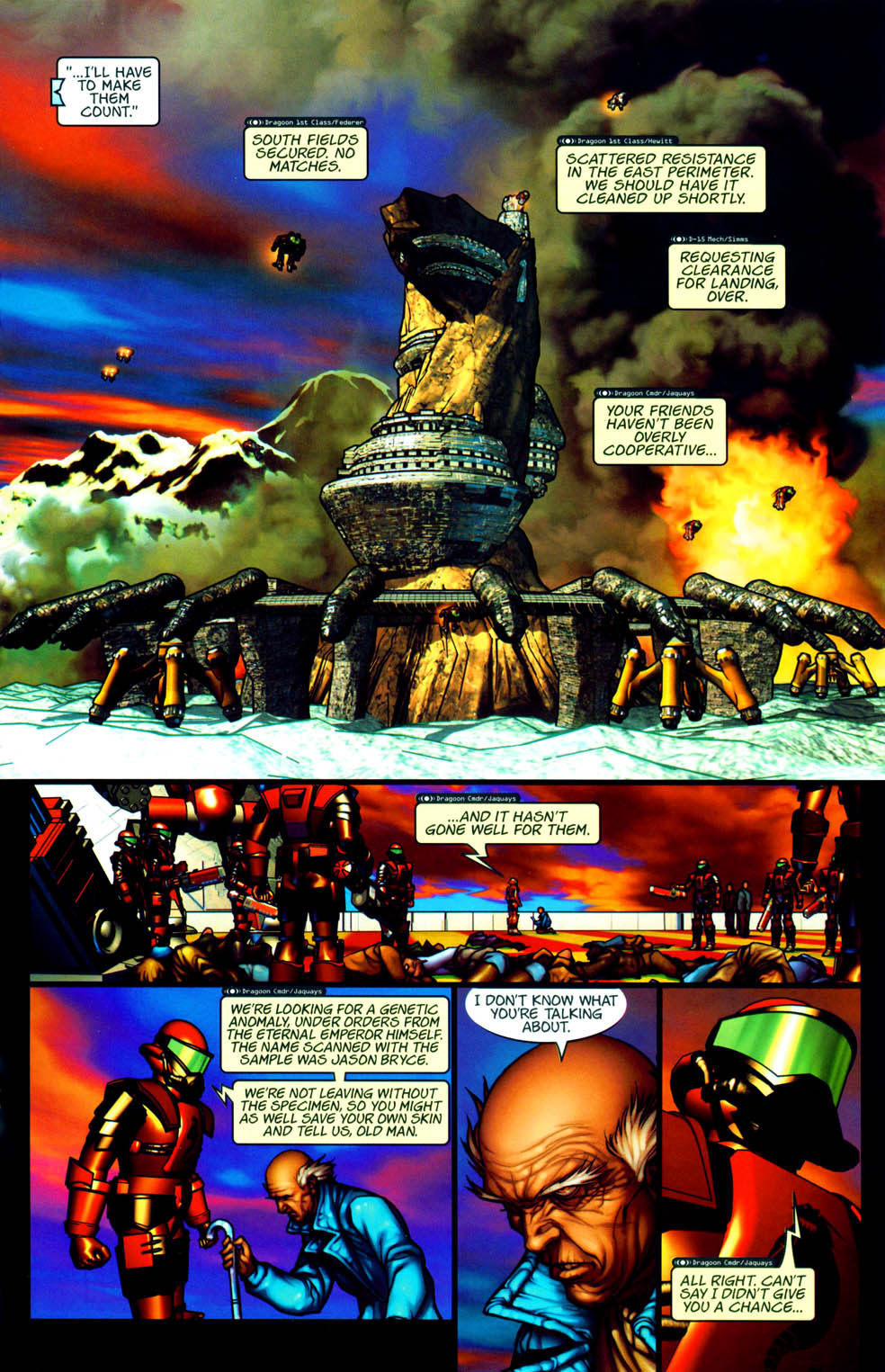 Read online Chimera comic -  Issue #2 - 16