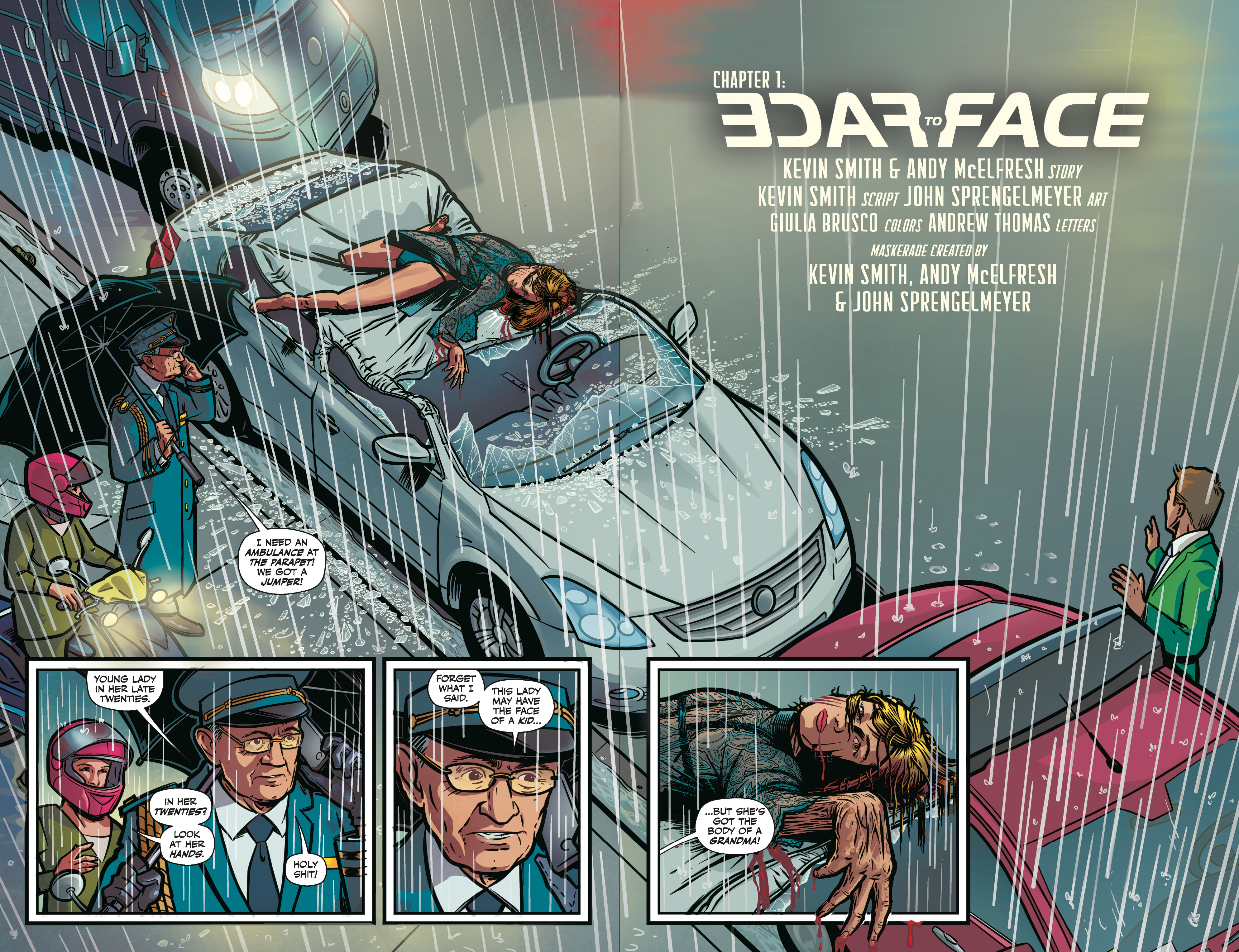 Read online Maskerade comic -  Issue #1 - 6