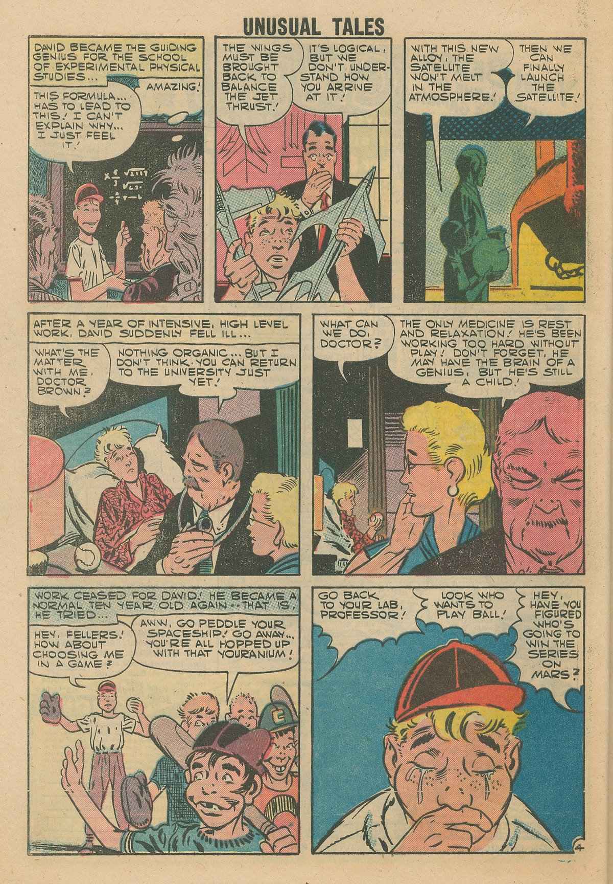 Read online Unusual Tales comic -  Issue #9 - 32