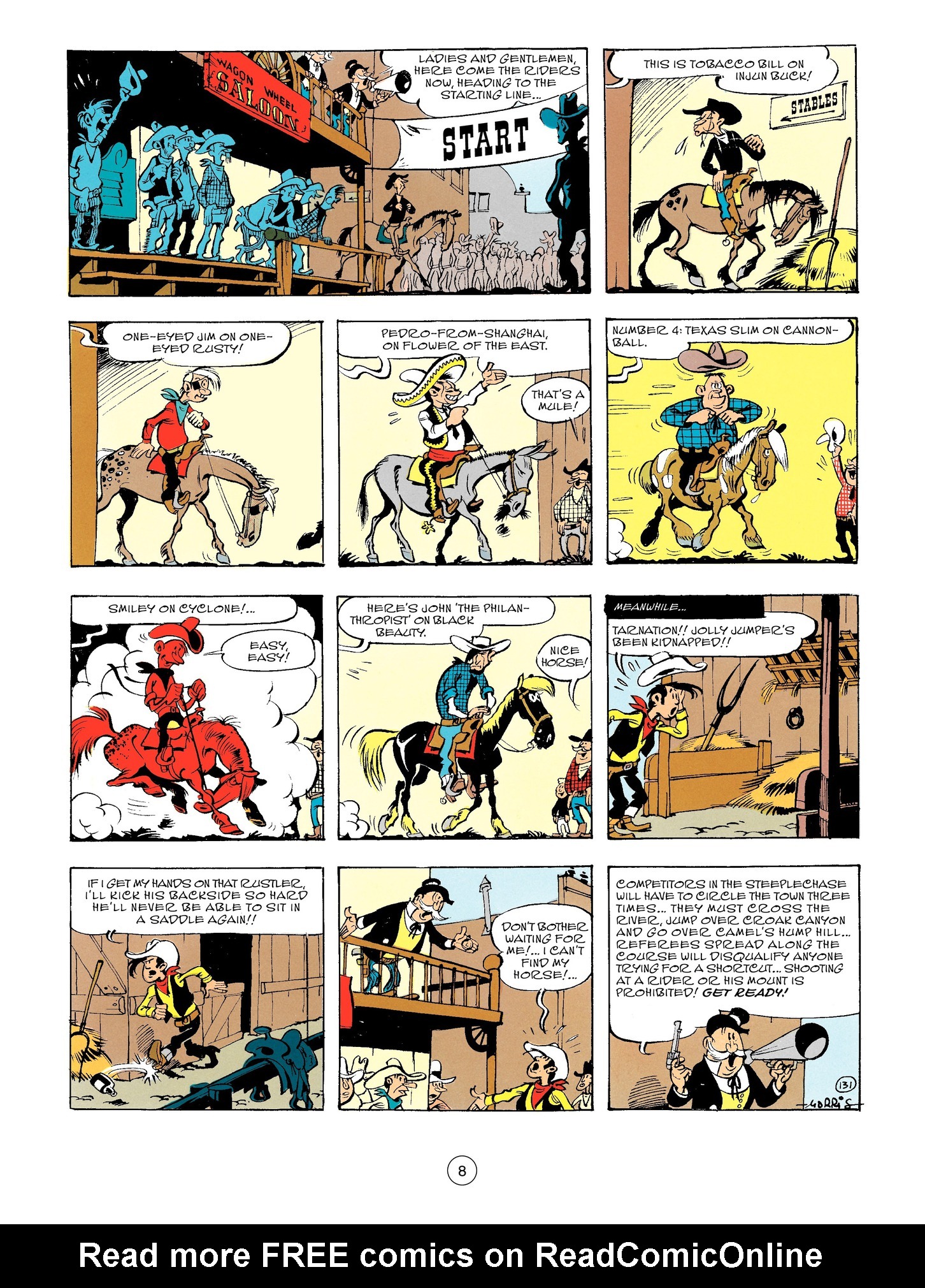 Read online A Lucky Luke Adventure comic -  Issue #56 - 8