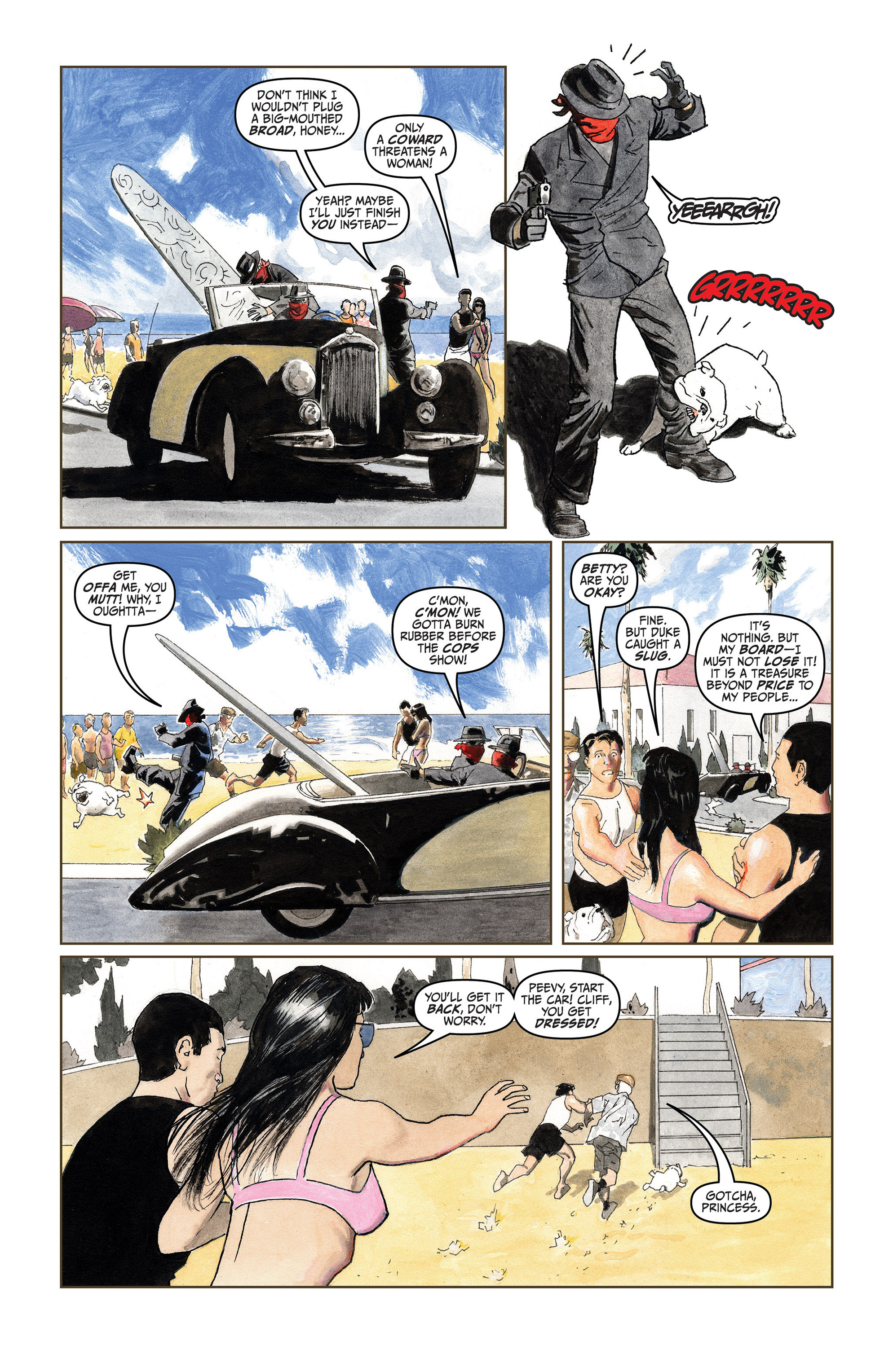 Read online Rocketeer Adventures (2011) comic -  Issue #4 - 7