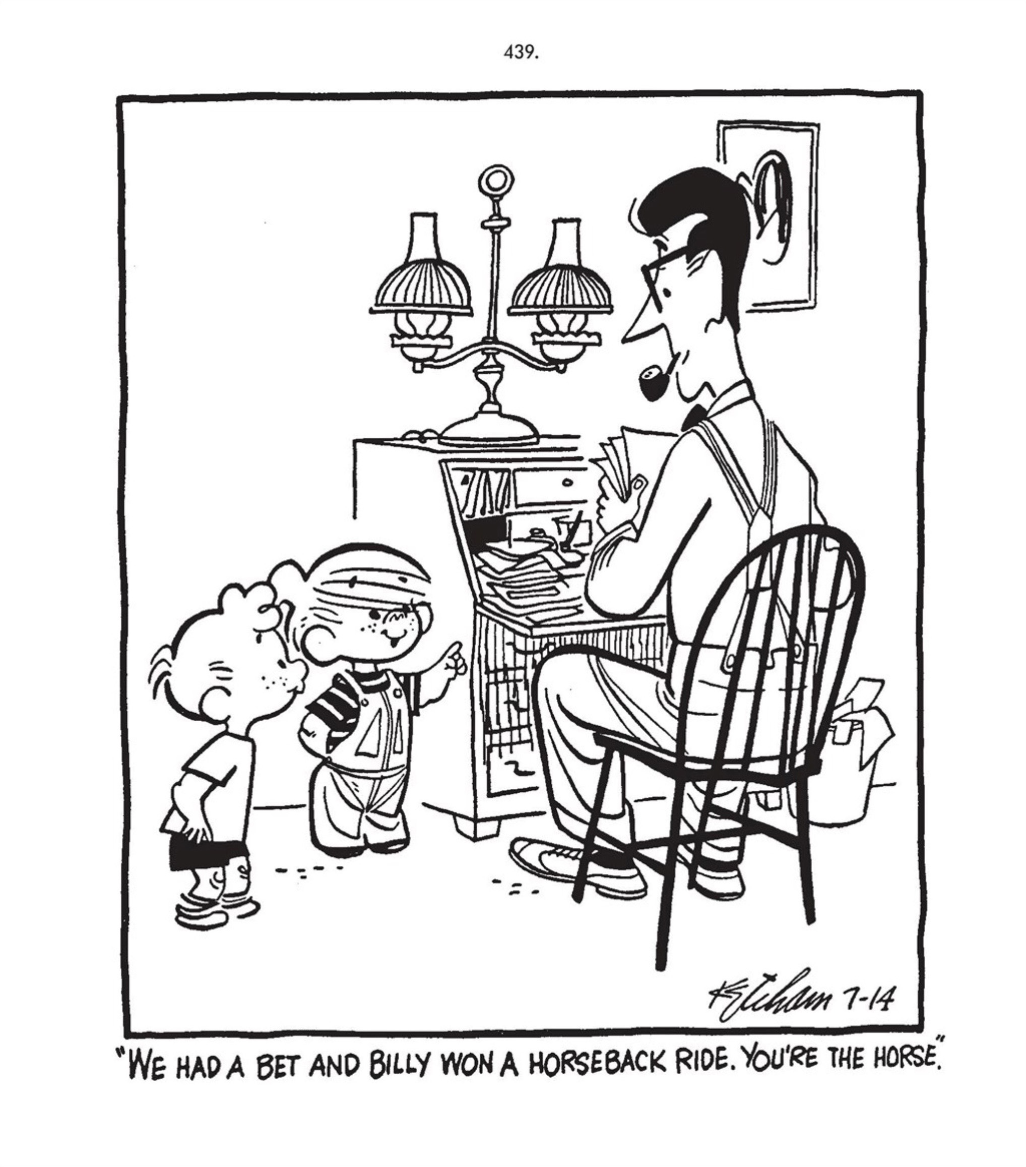 Read online Hank Ketcham's Complete Dennis the Menace comic -  Issue # TPB 1 (Part 5) - 65