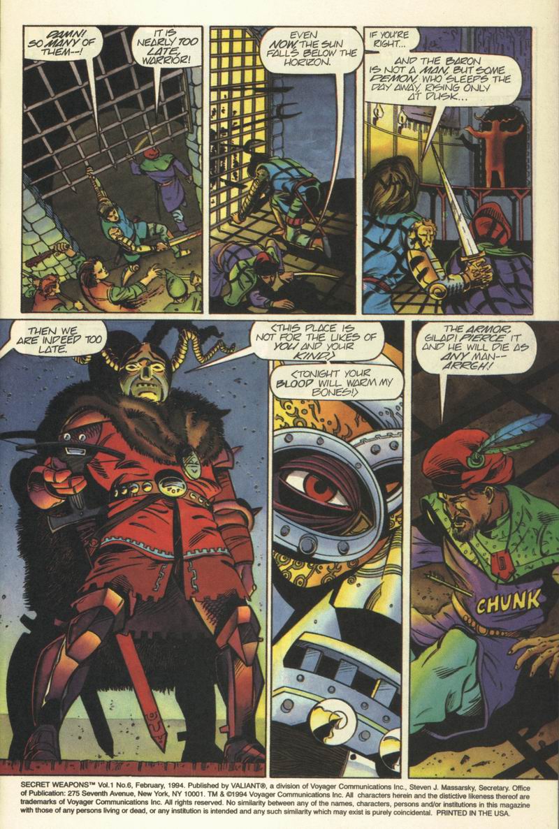 Read online Secret Weapons comic -  Issue #6 - 4