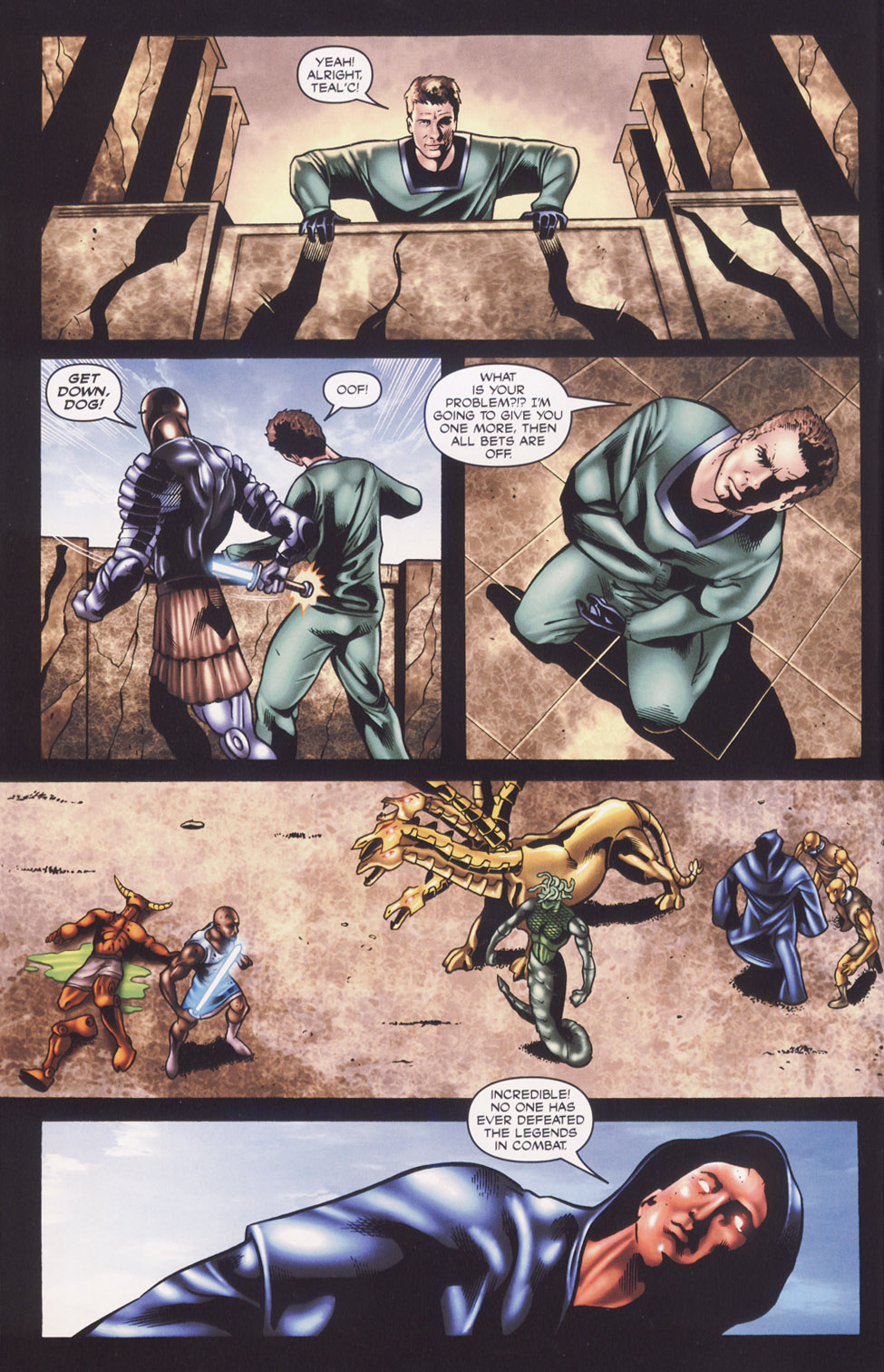 Read online Stargate SG-1: Fall of Rome comic -  Issue #3 - 6