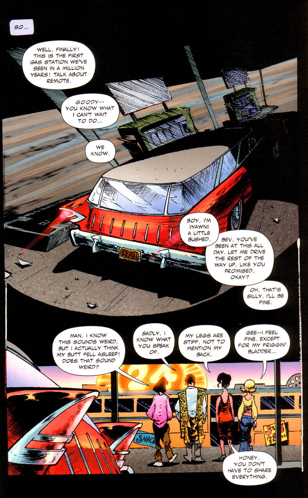 Read online Four Women comic -  Issue #1 - 15