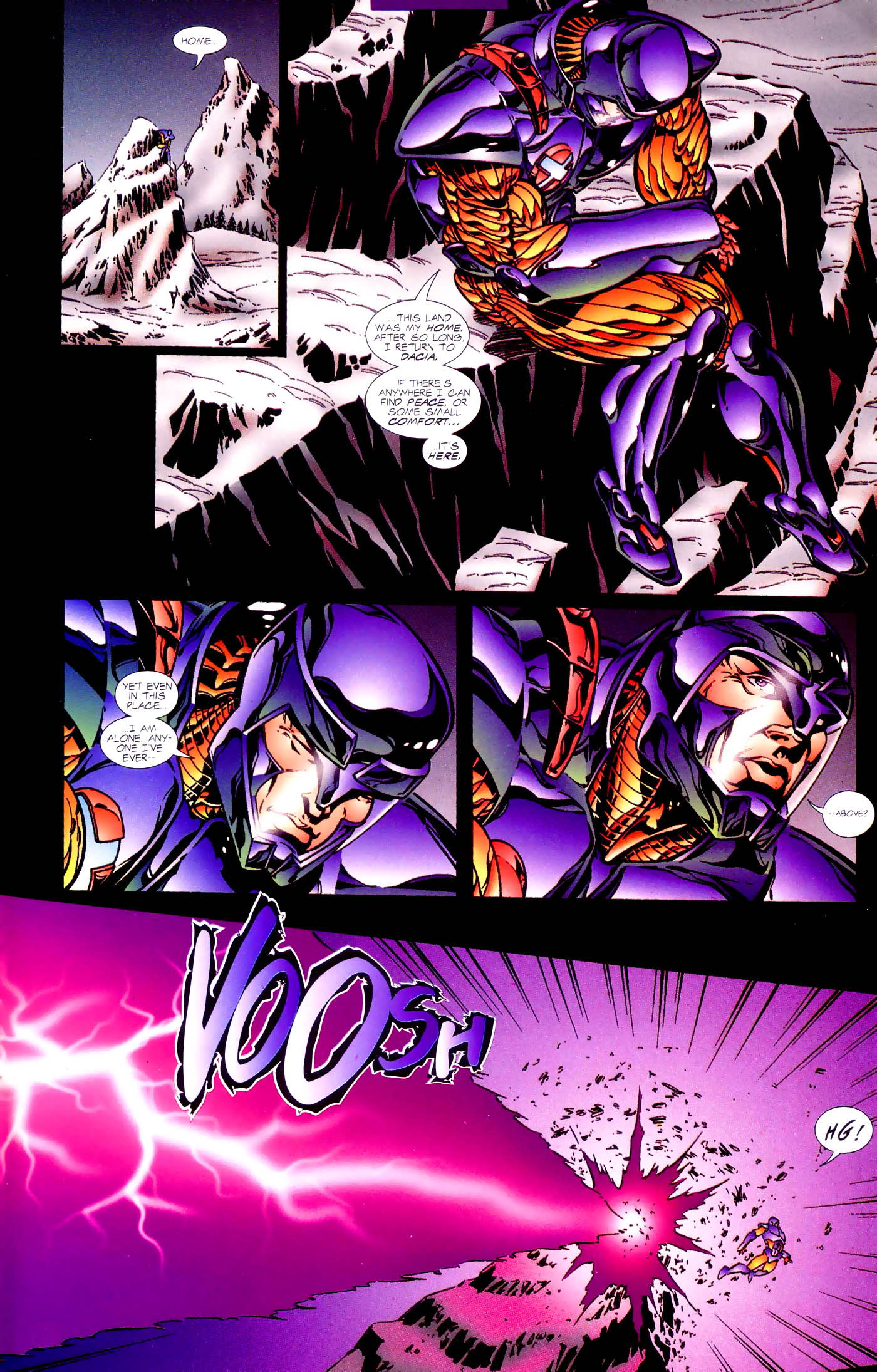 Read online X-O Manowar (1992) comic -  Issue #50 - X - 24