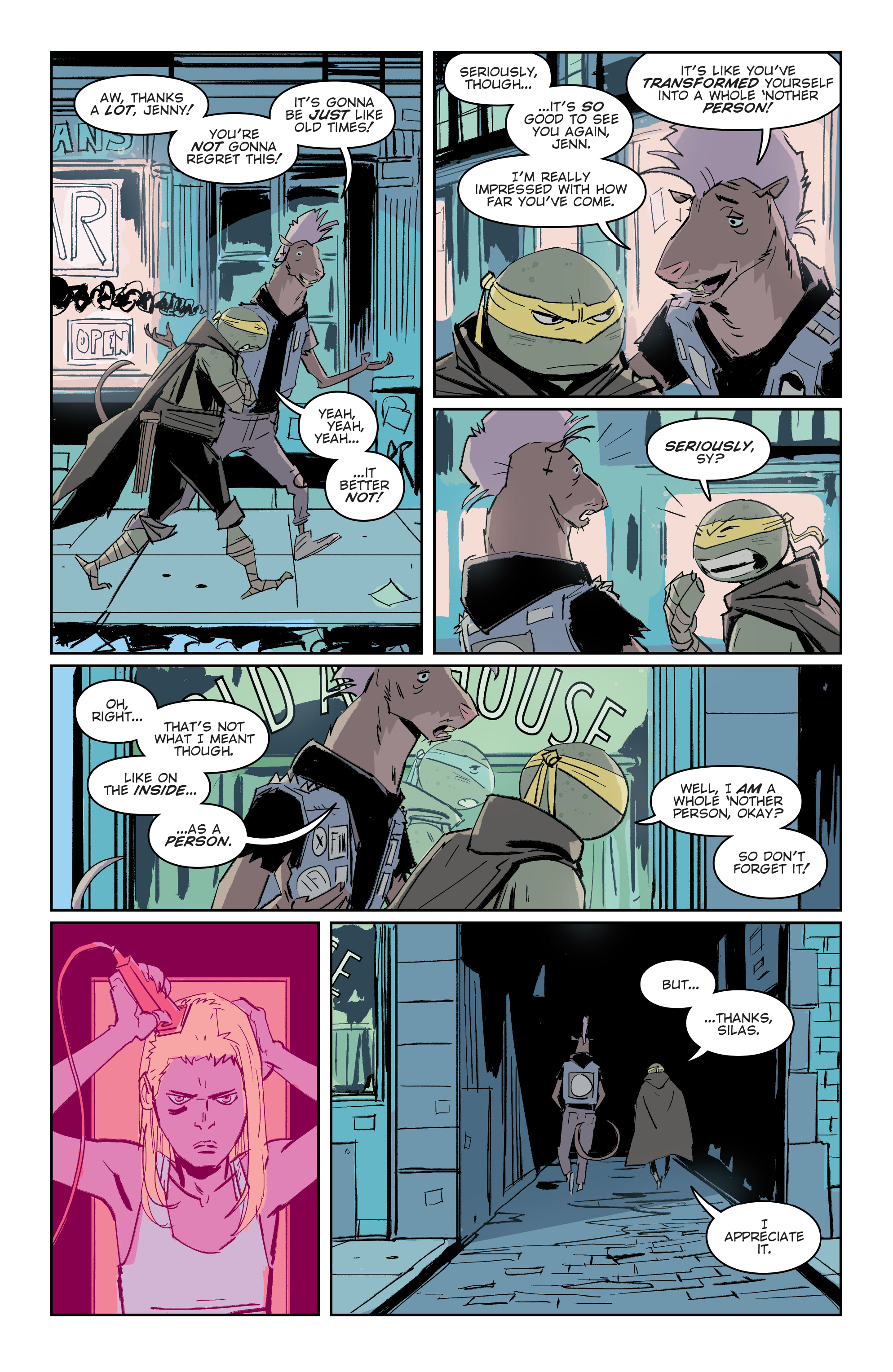 Read online Teenage Mutant Ninja Turtles: Jennika comic -  Issue #2 - 8