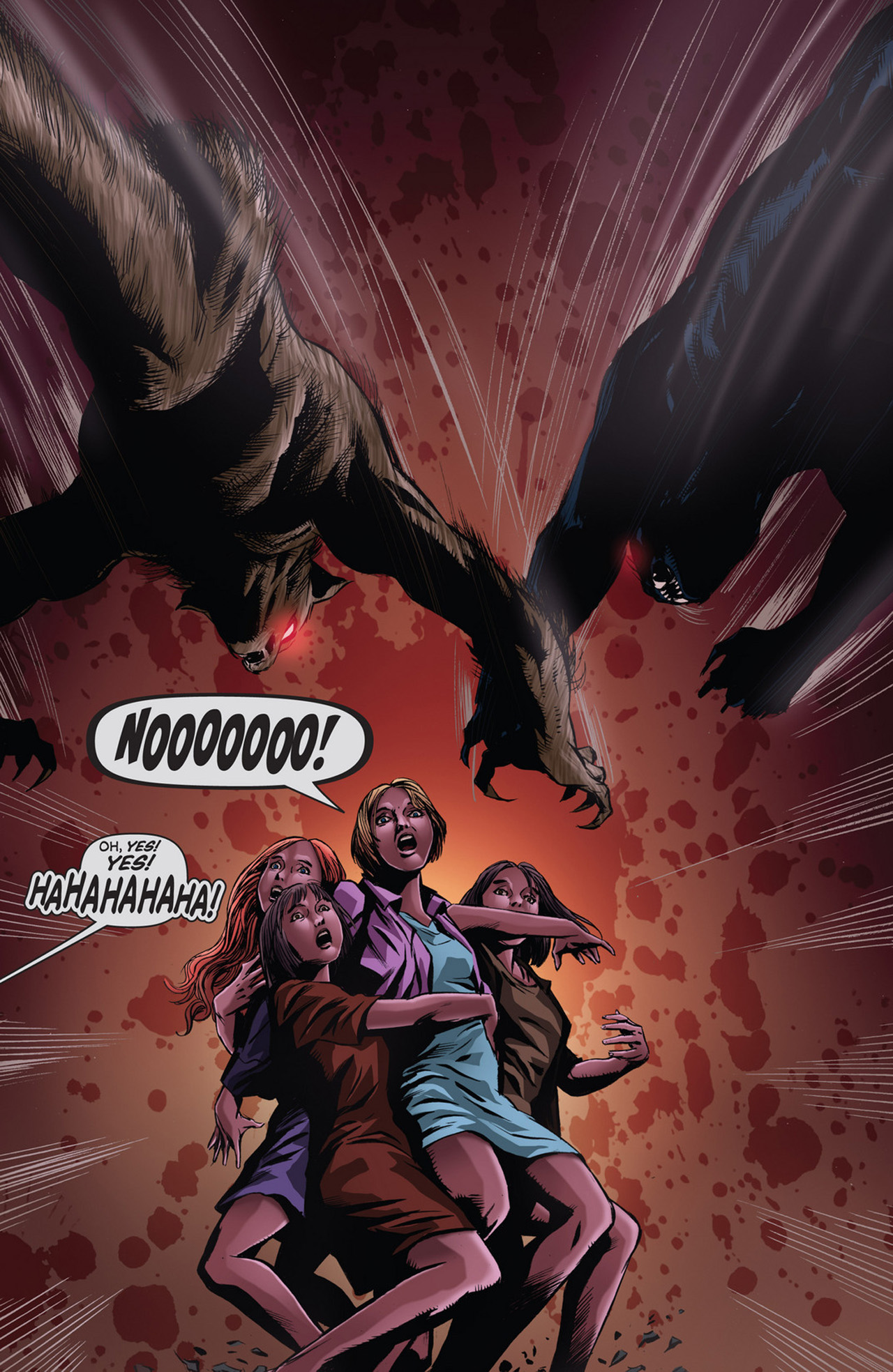 Read online Dark Shadows/Vampirella comic -  Issue #4 - 19