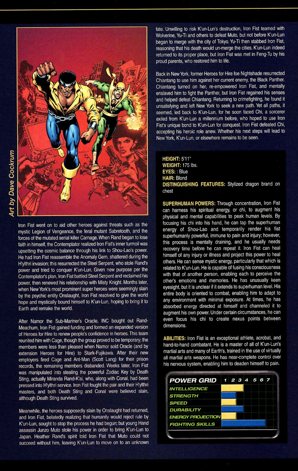 The Official Handbook of the Marvel Universe: Marvel Knights issue Full - Page 32