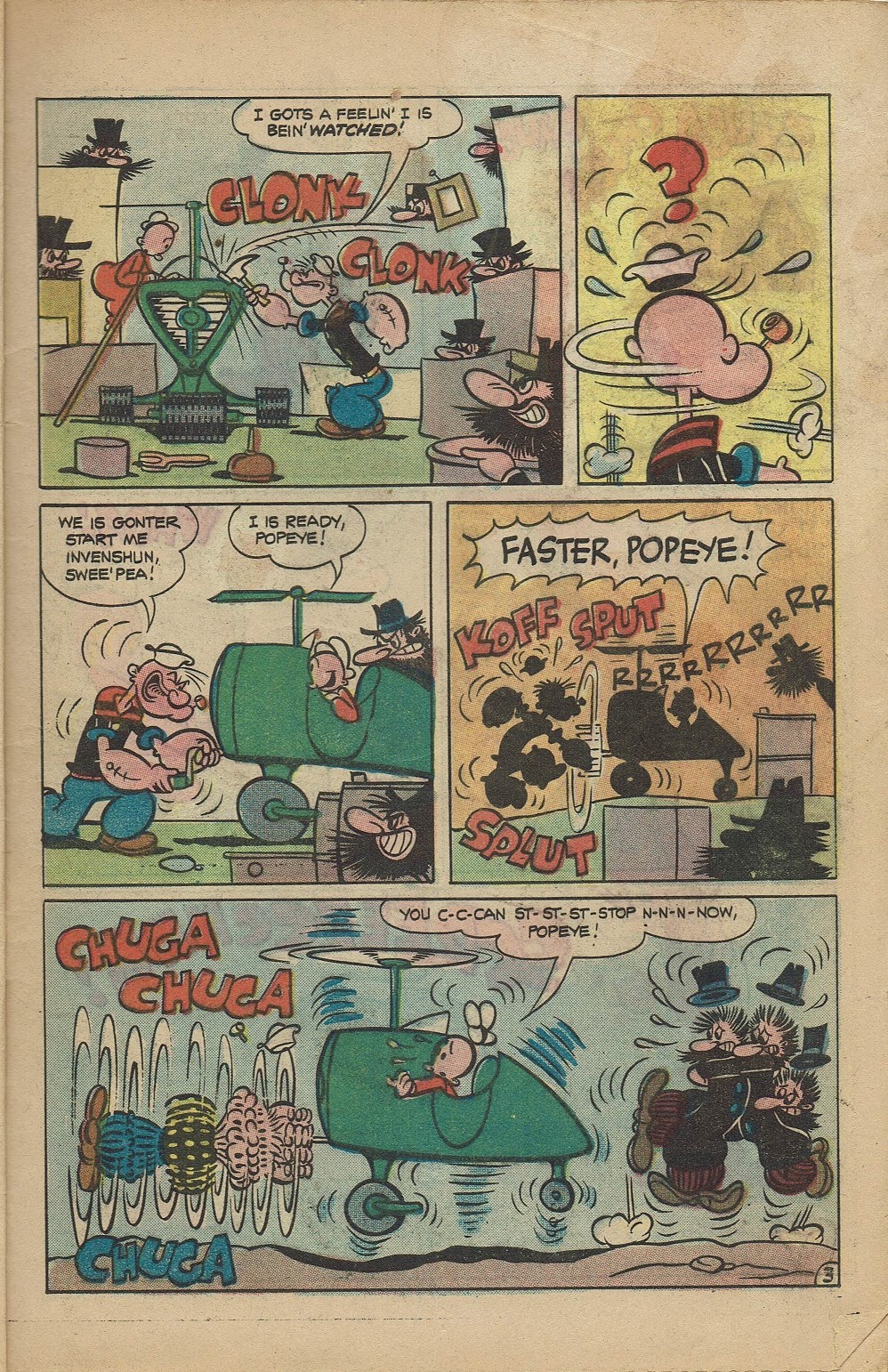 Read online Popeye (1948) comic -  Issue #119 - 5