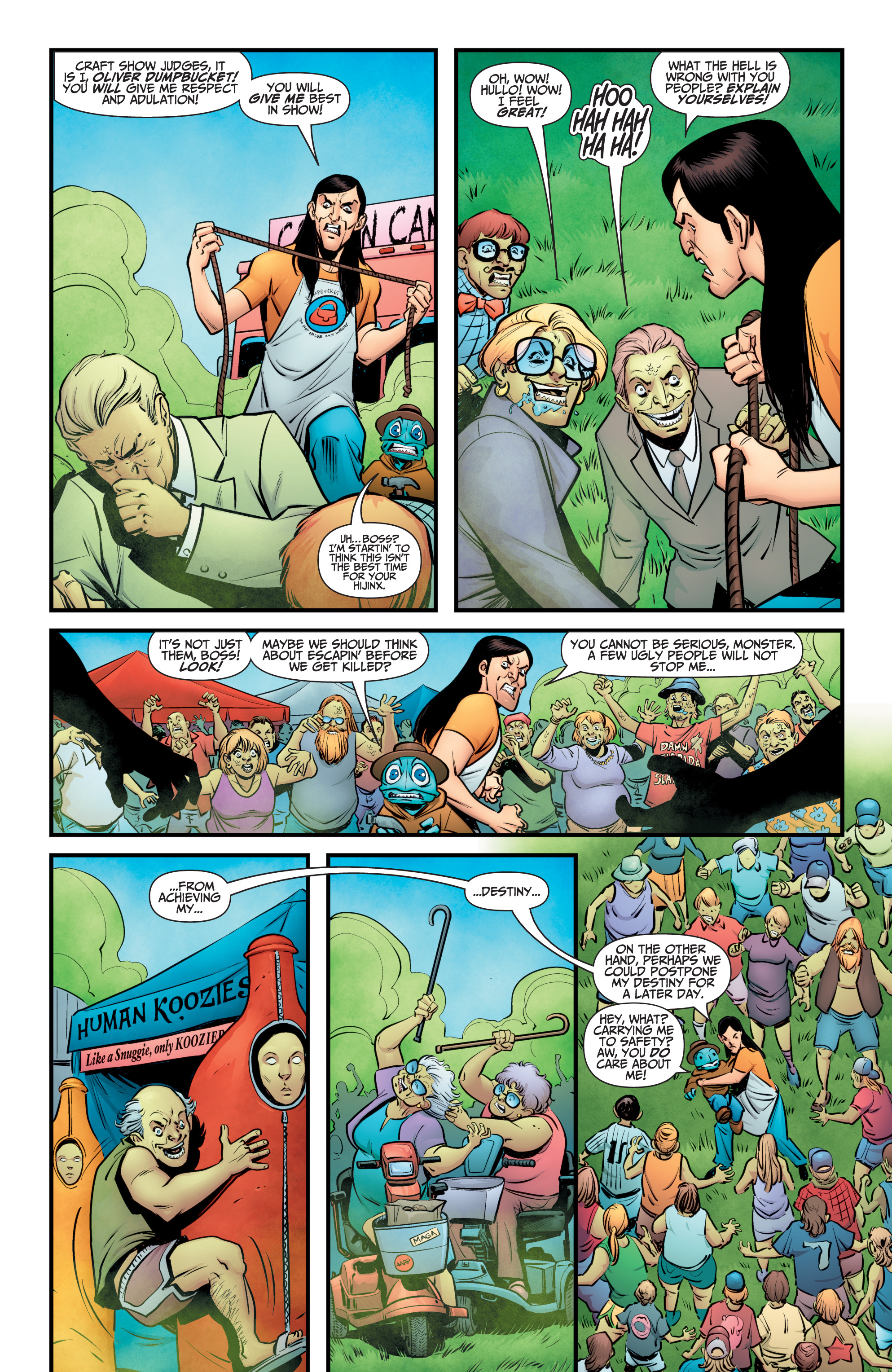 Read online A&A: The Adventures of Archer & Armstrong comic -  Issue #11 - 9