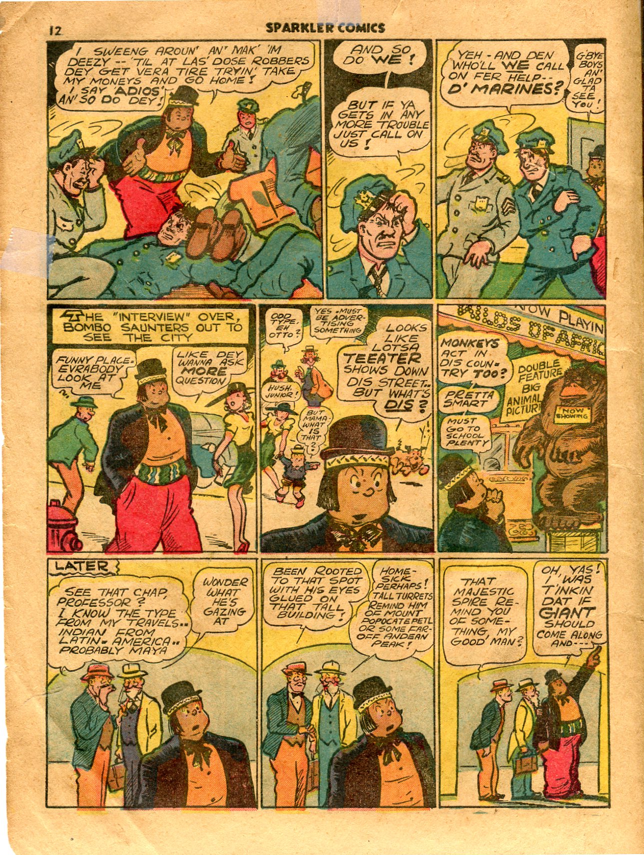 Read online Sparkler Comics comic -  Issue #4 - 13